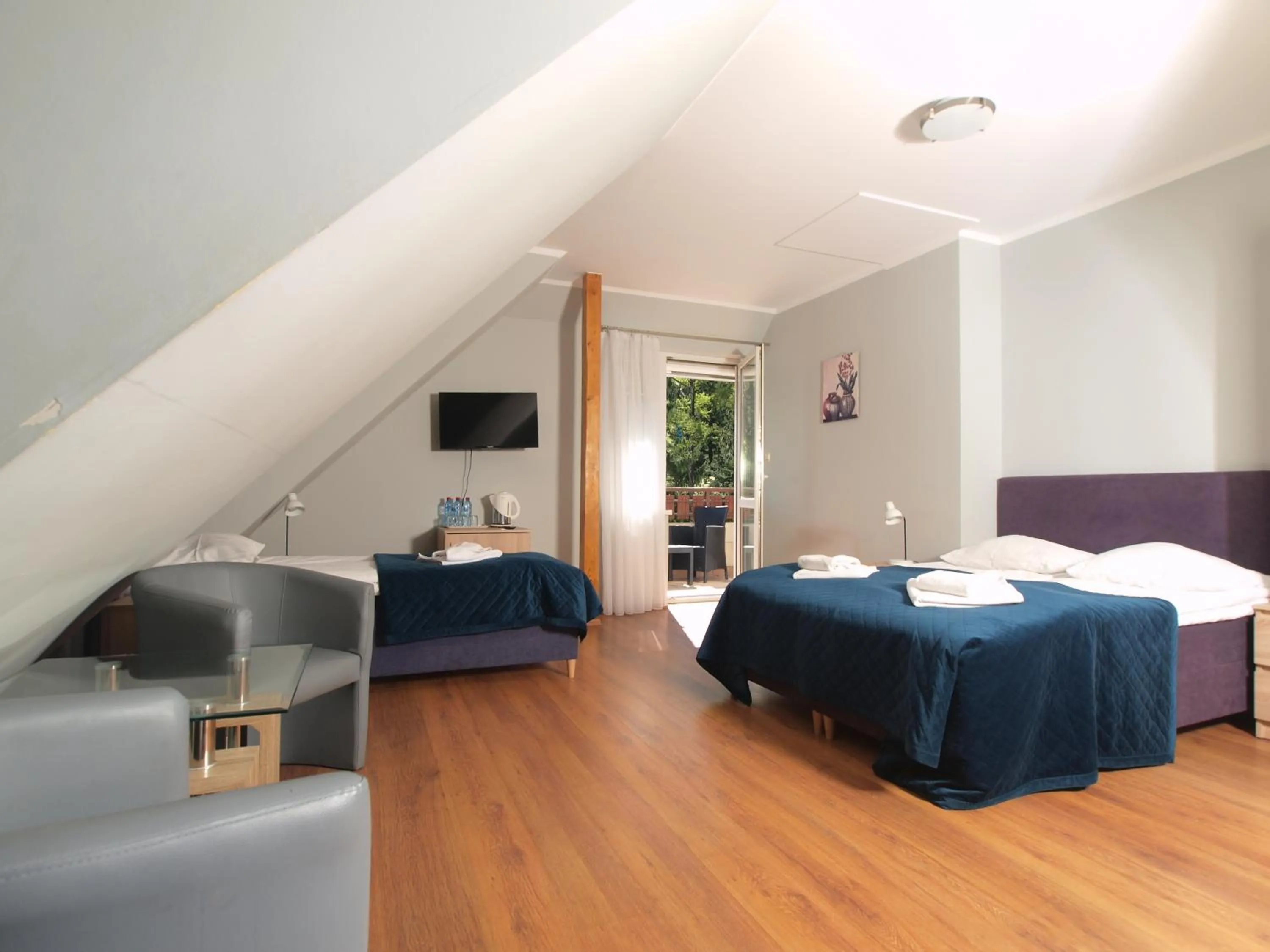 Bed in Ośrodek Konferencyjno-Wypoczynkowy "Krucze Skały" w Karpaczu