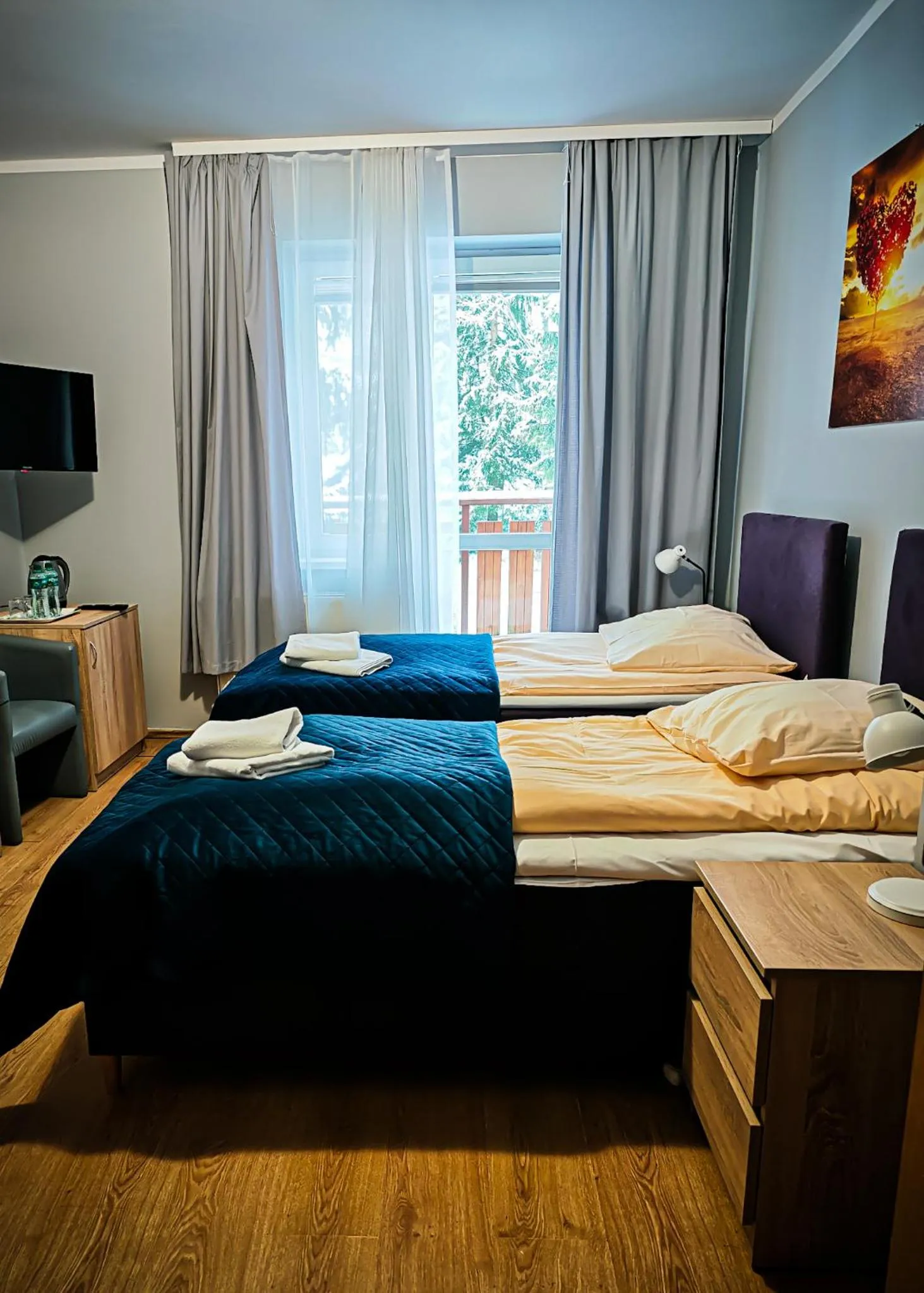 Bed in Ośrodek Konferencyjno-Wypoczynkowy "Krucze Skały" w Karpaczu