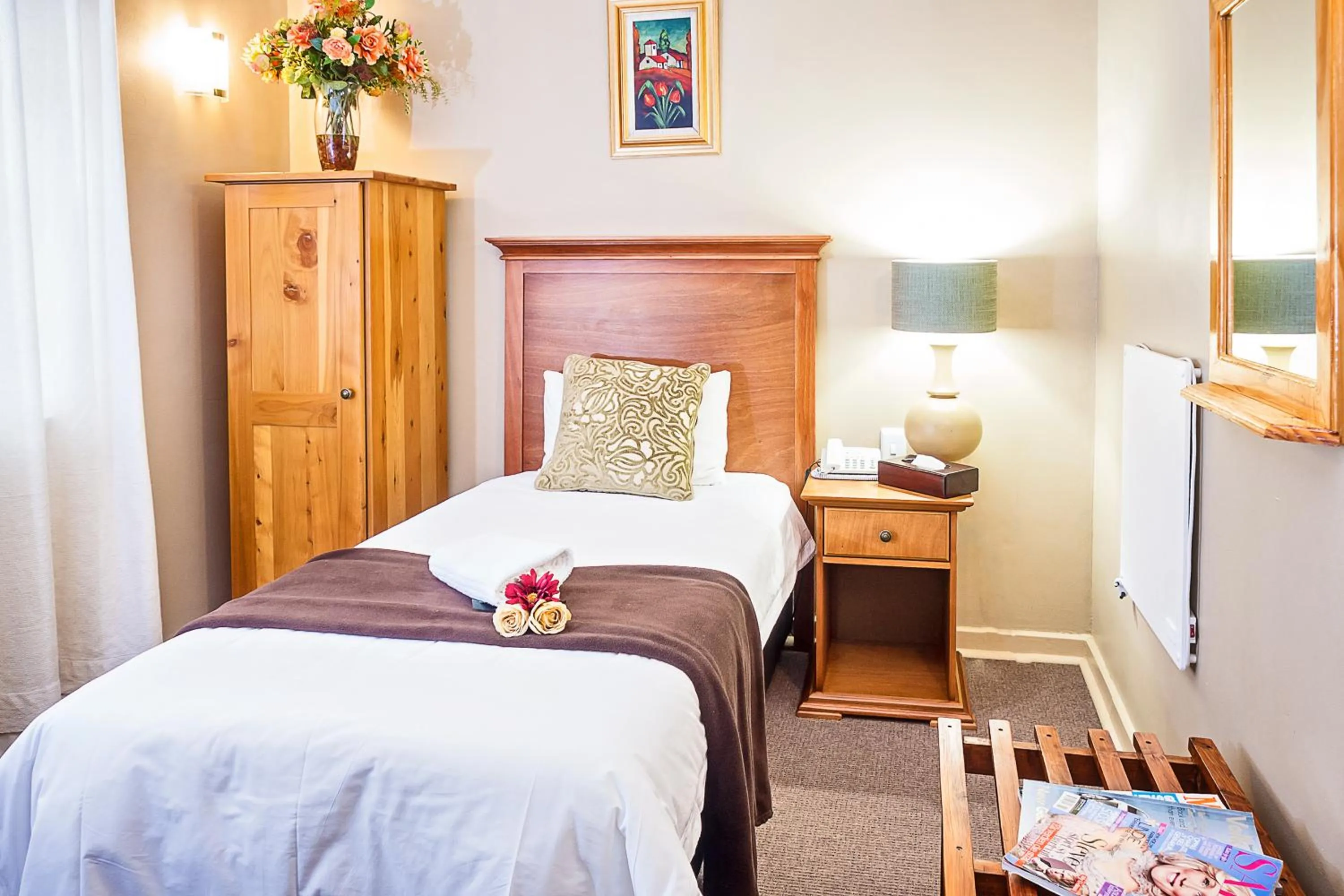 Bed in Nolangeni Hotel