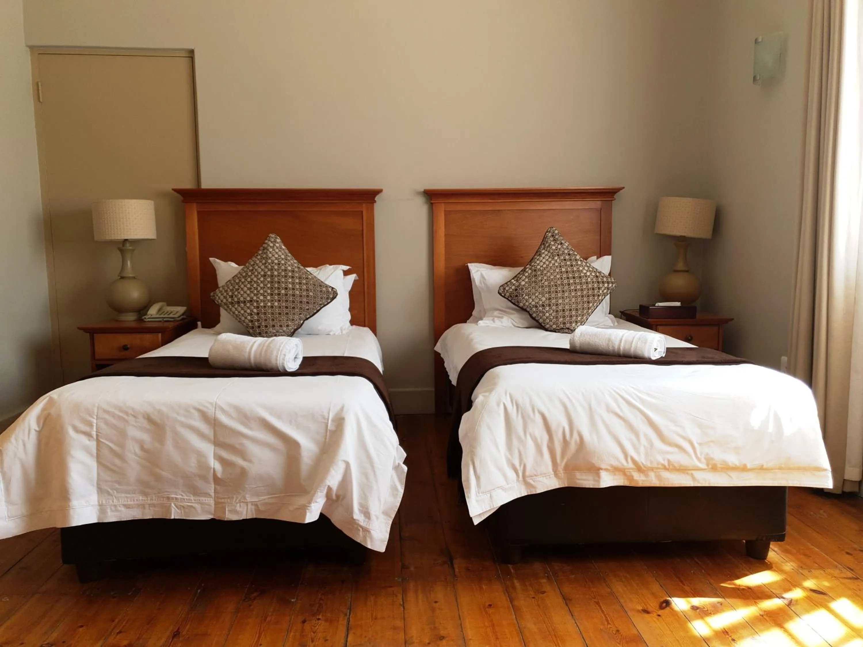 Bed in Nolangeni Hotel