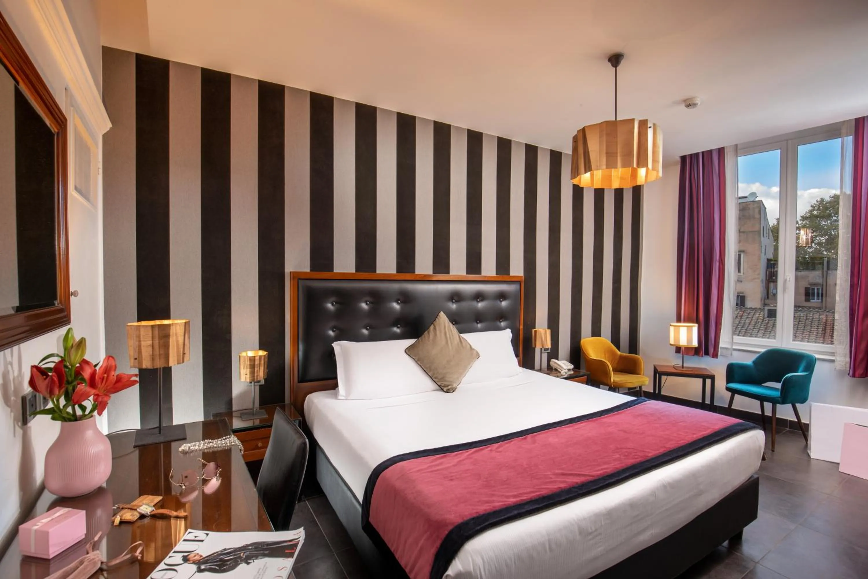 Bedroom, Bed in Navona Colors Hotel