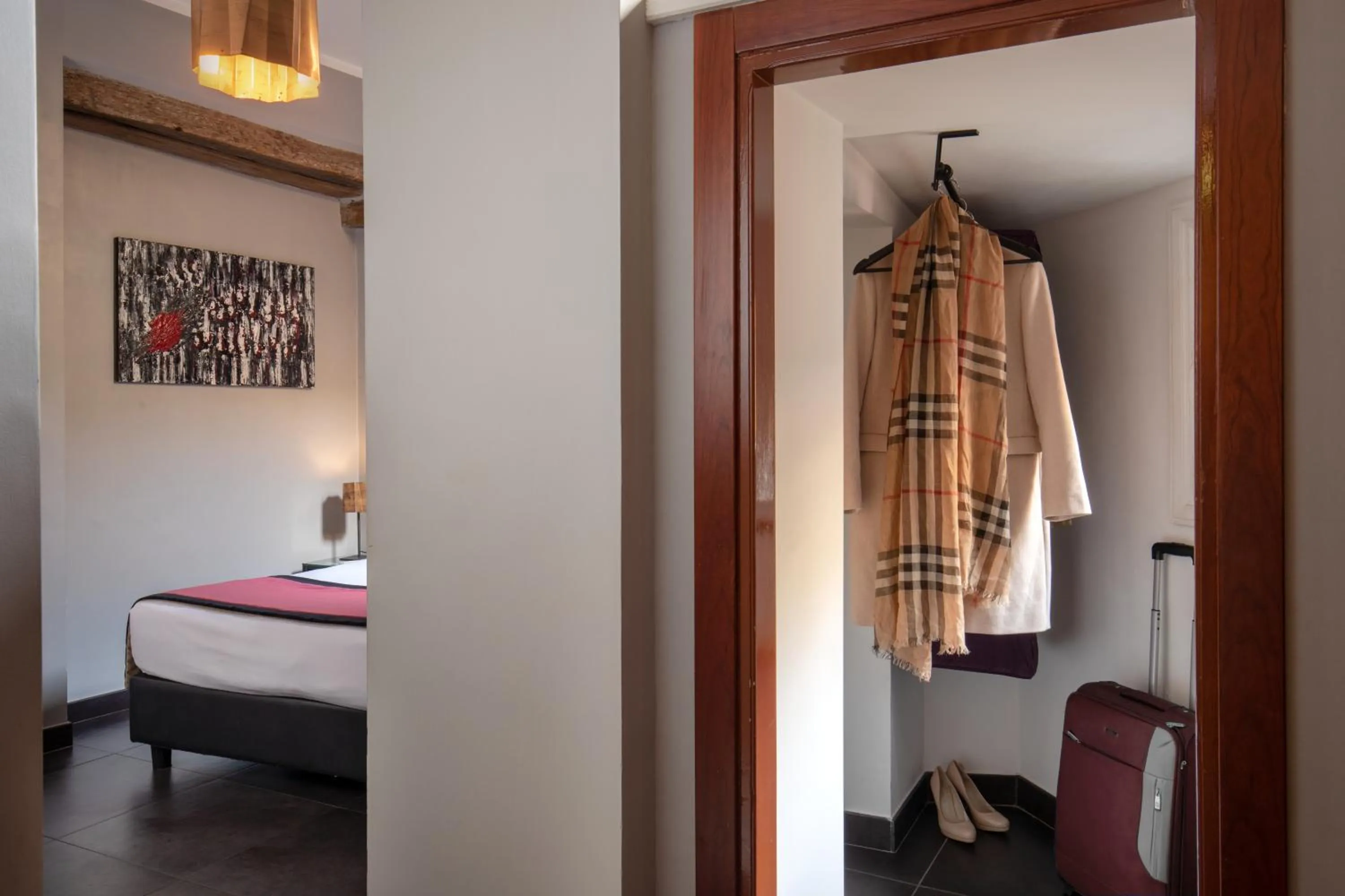 Bed in Navona Colors Hotel