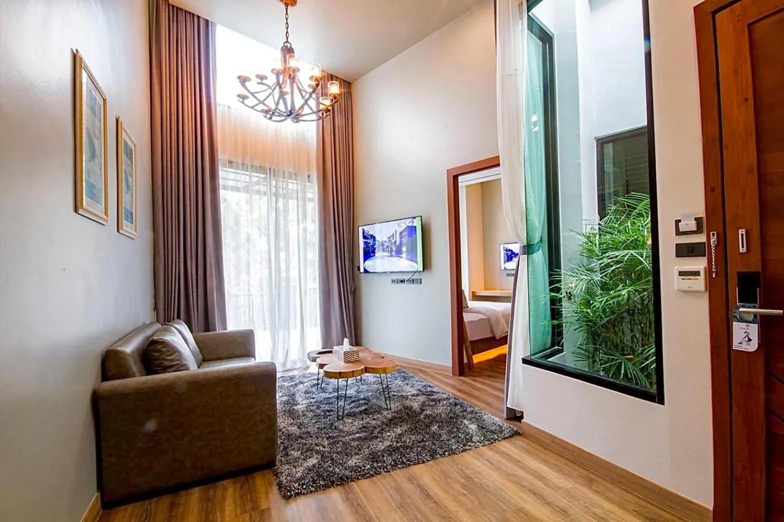 Living room in Green Pix Khaoyai Living room in Green Pix Khaoyai