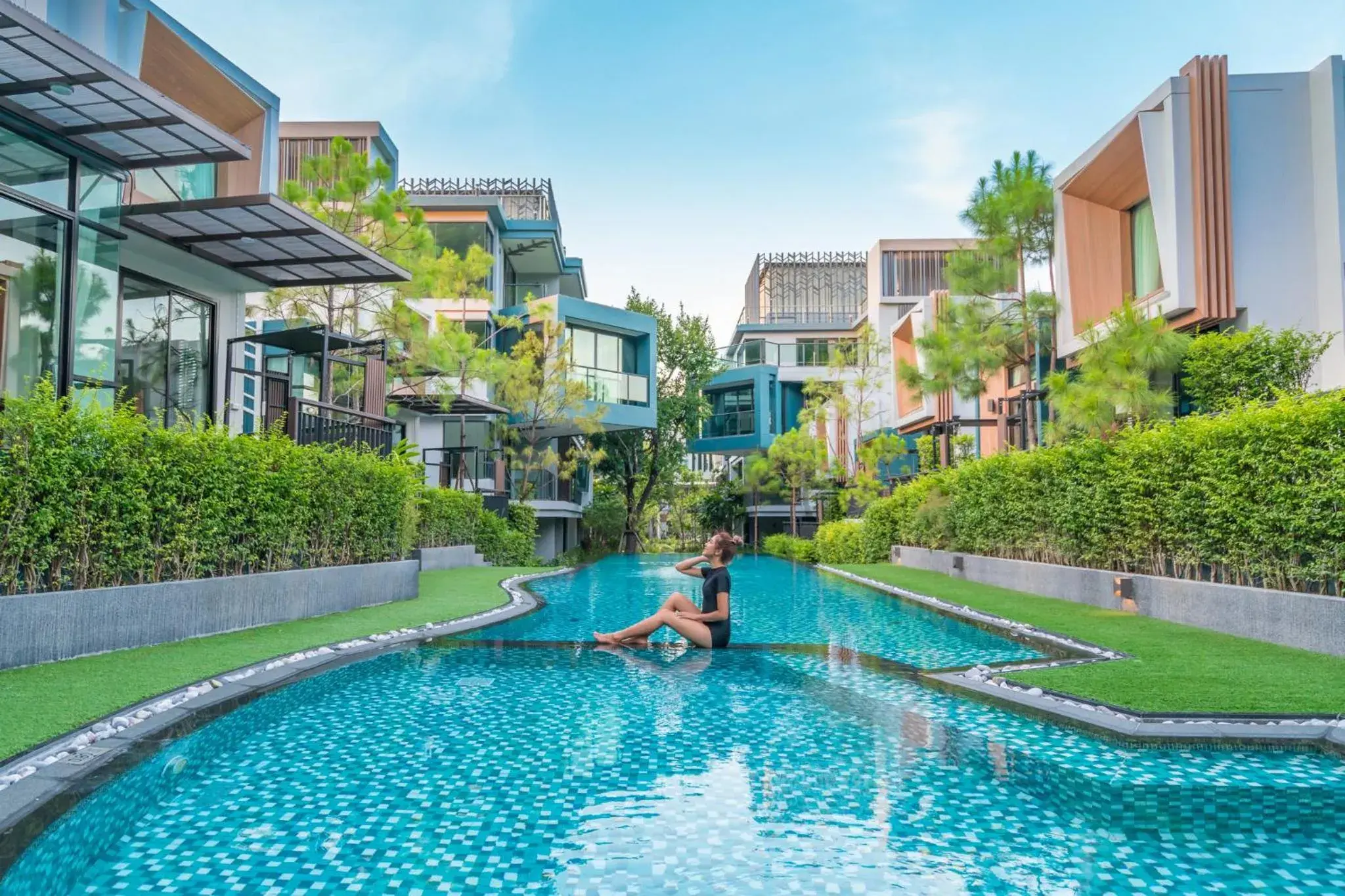 Pool view in Green Pix Khaoyai Pool view in Green Pix Khaoyai