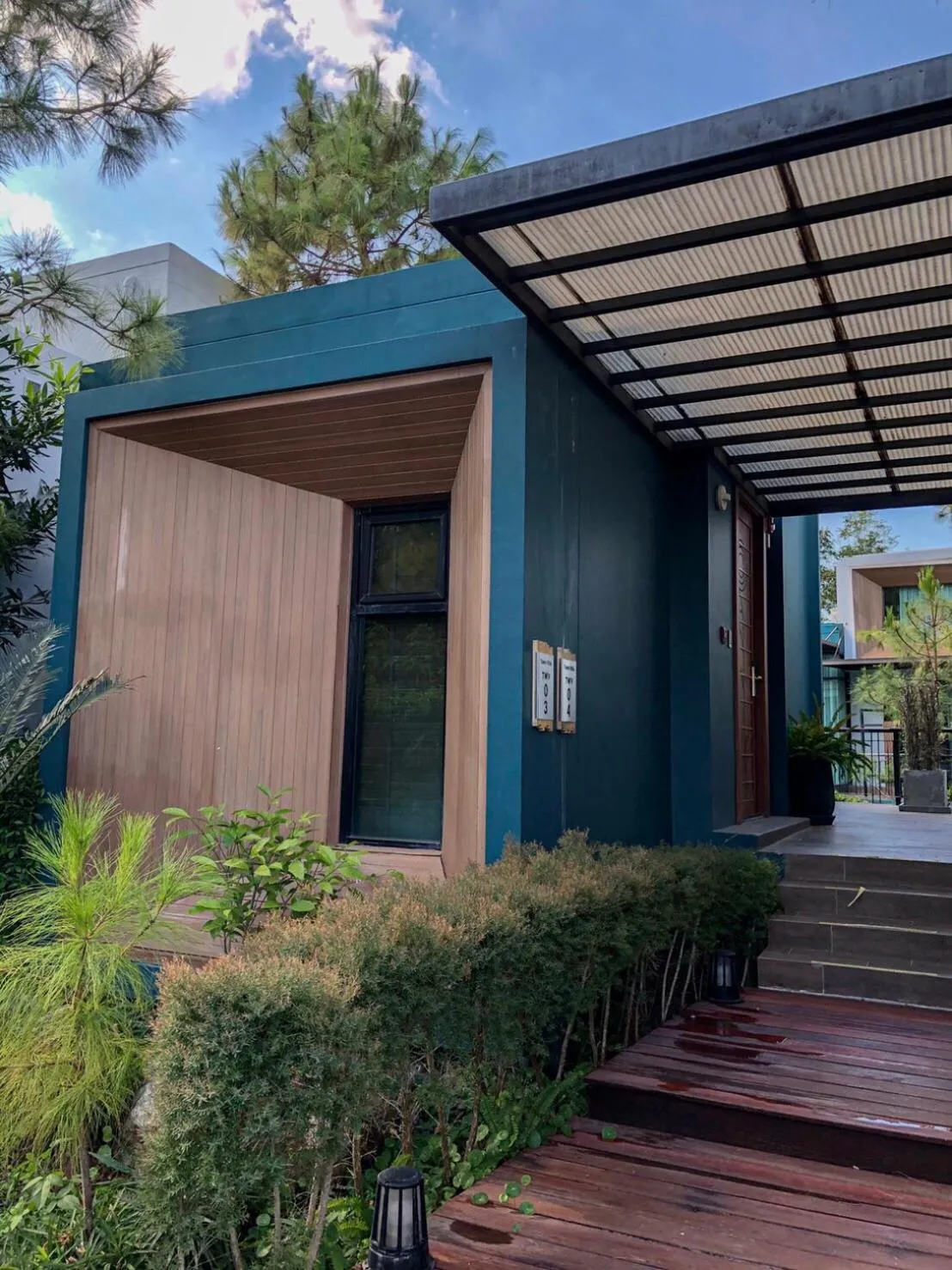 Facade/entrance in Green Pix Khaoyai