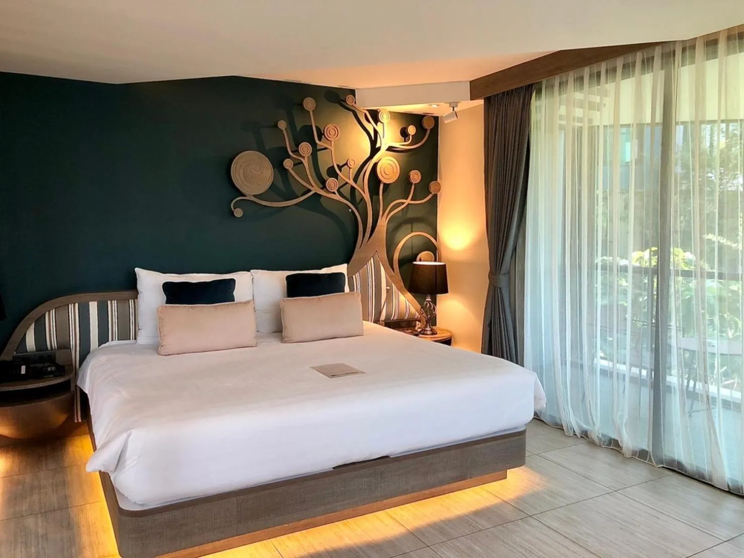 Bedroom, Bed in Green Pix Khaoyai