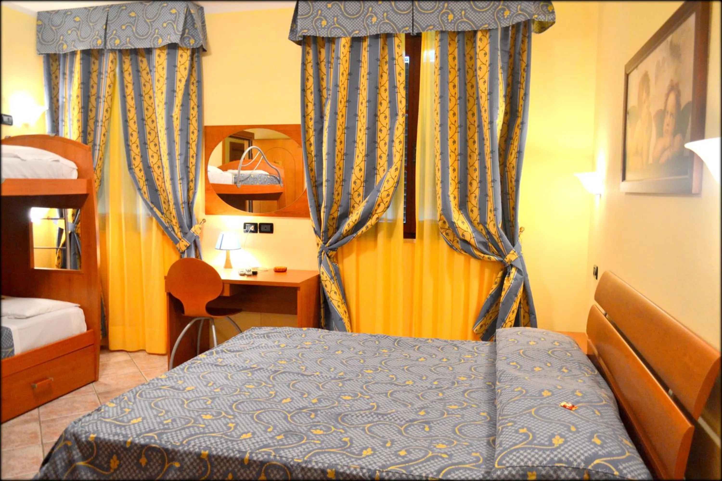 Bedroom, Bed in Hotel Anfora