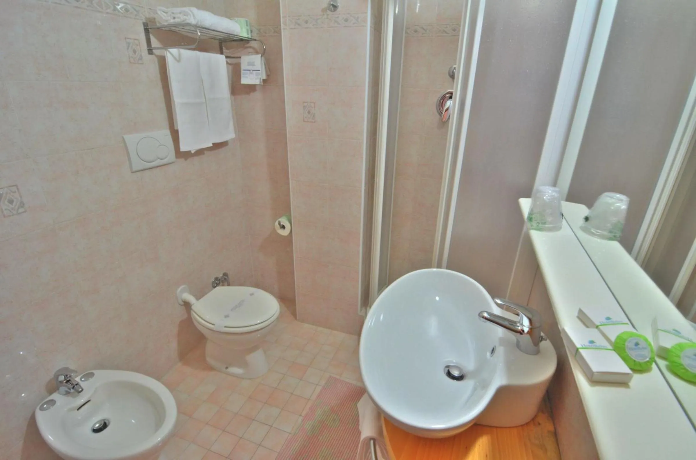 Bathroom in Family Hotel Relax