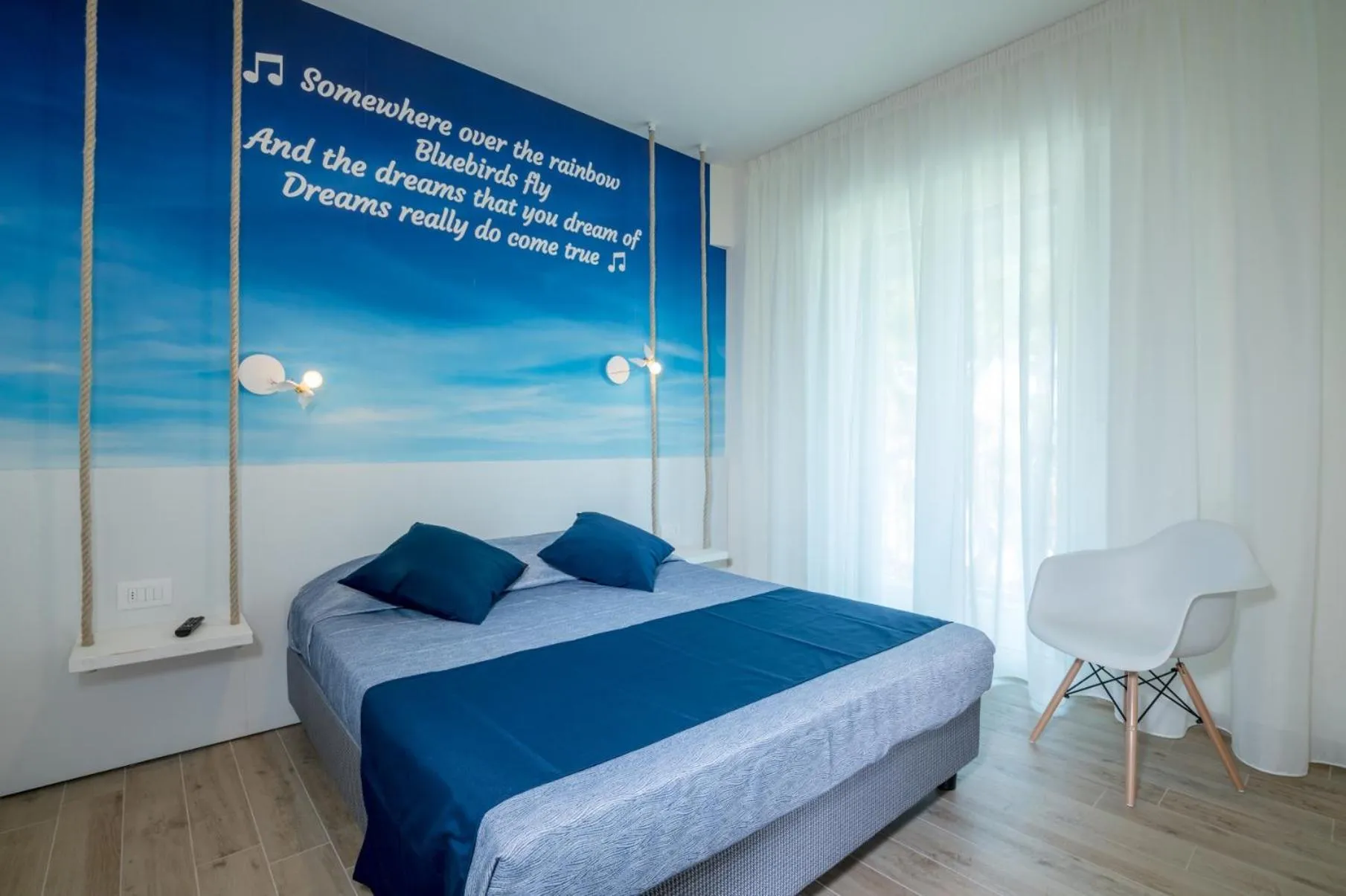 Bed in Family Hotel Relax