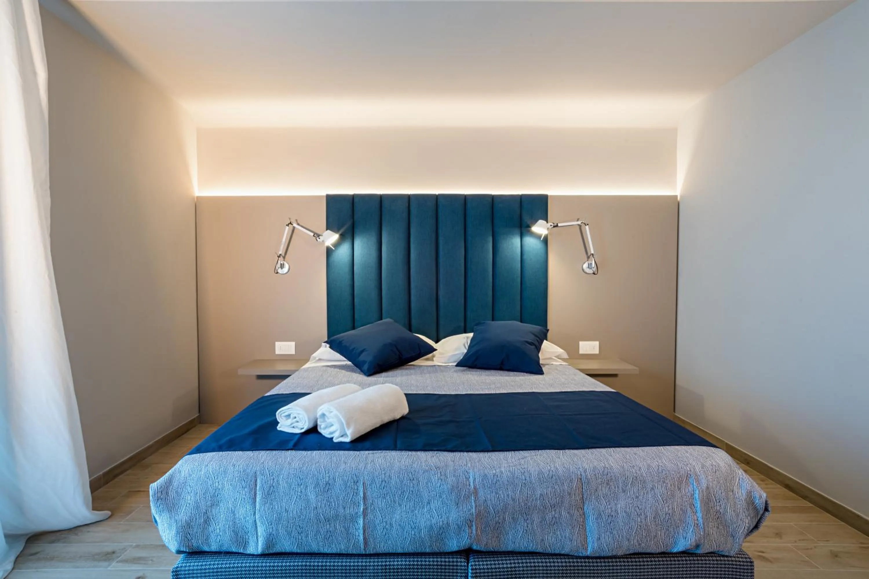 Bed in Family Hotel Relax