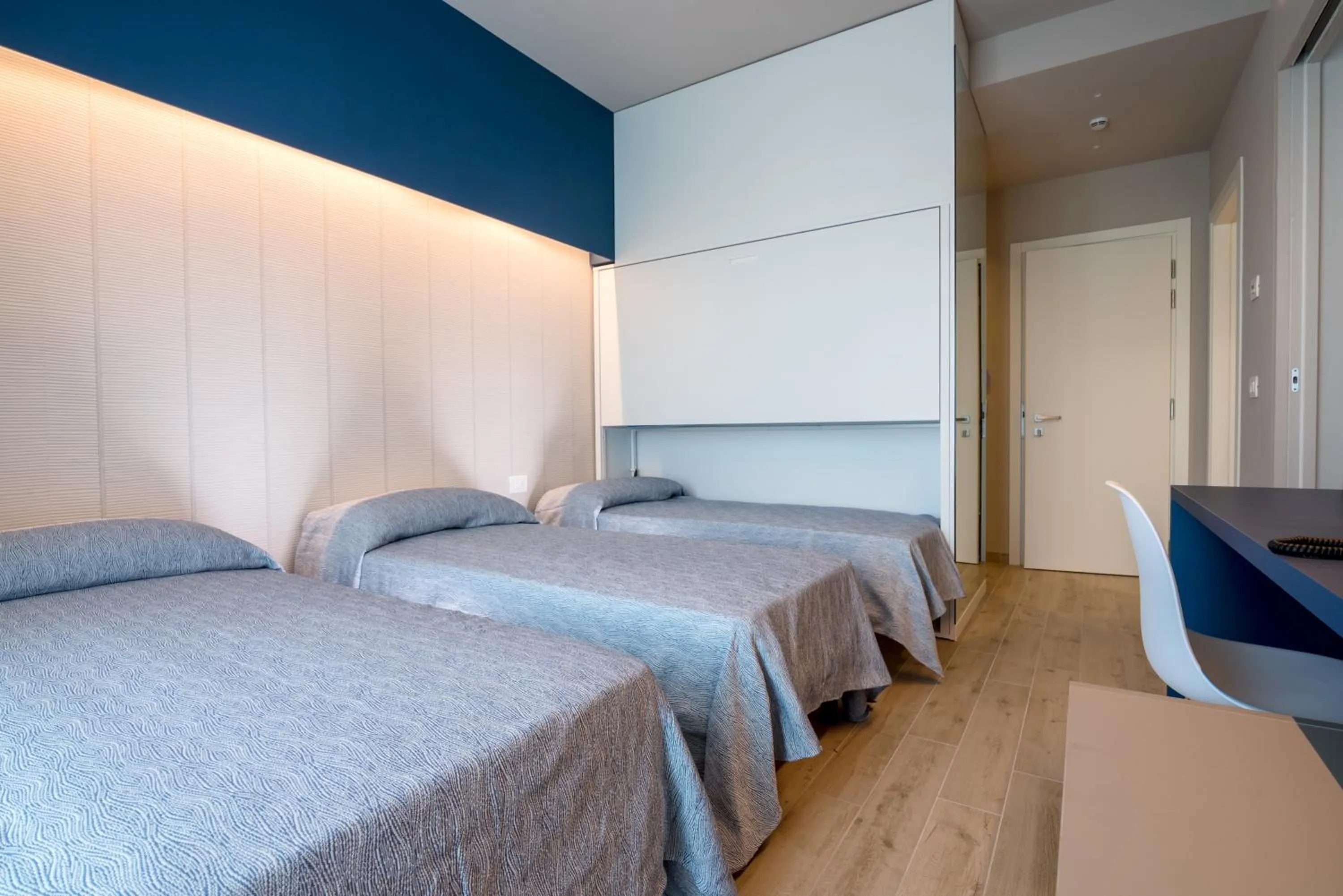 Bed in Family Hotel Relax