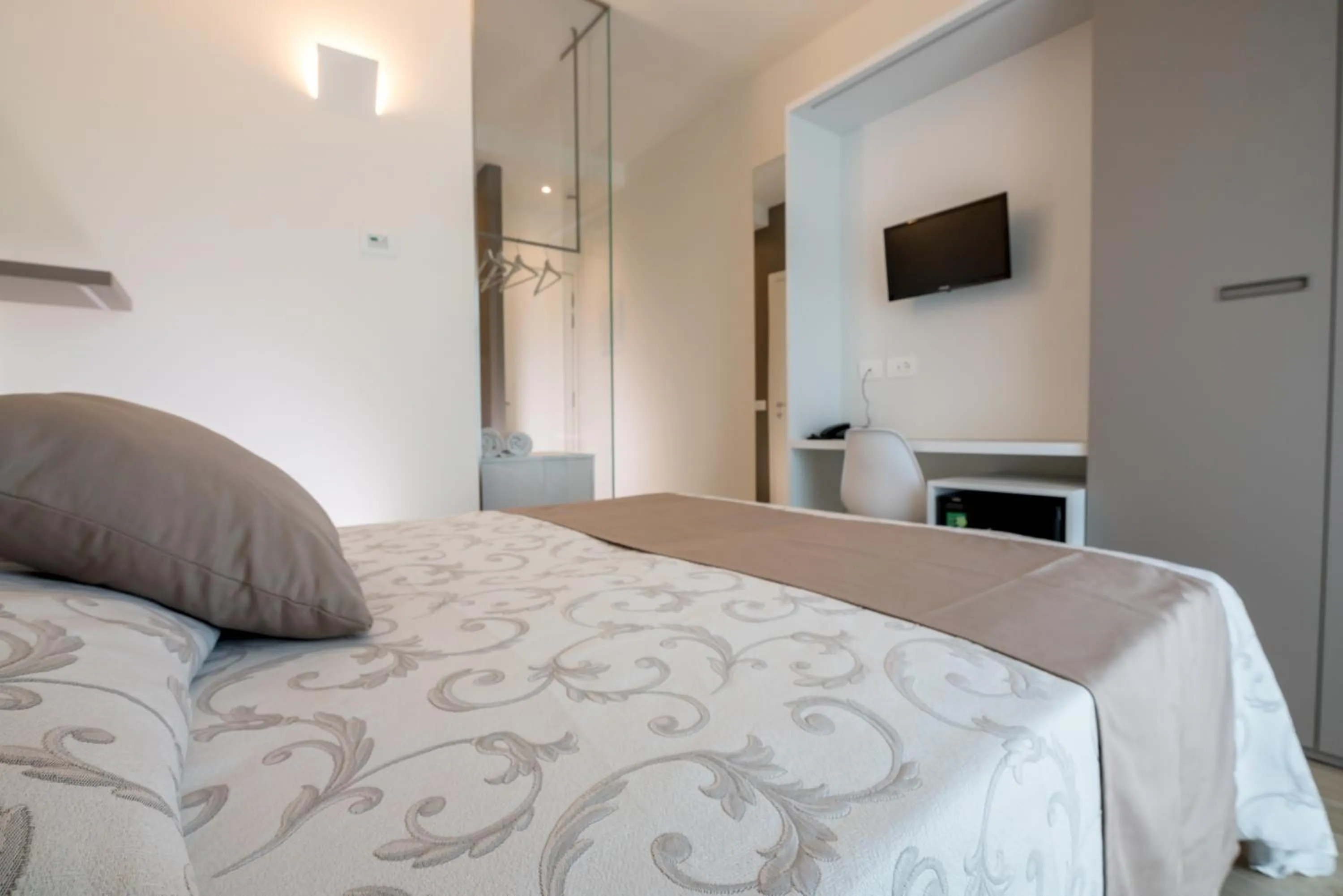 Bed in Family Hotel Relax