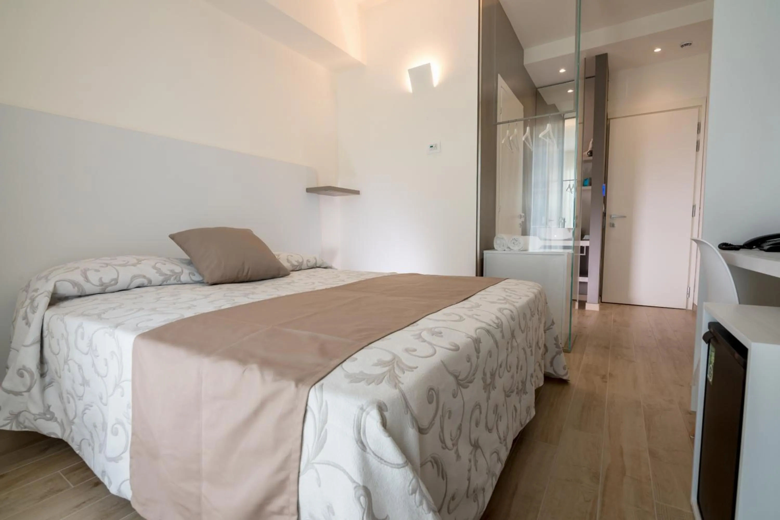 Bed in Family Hotel Relax