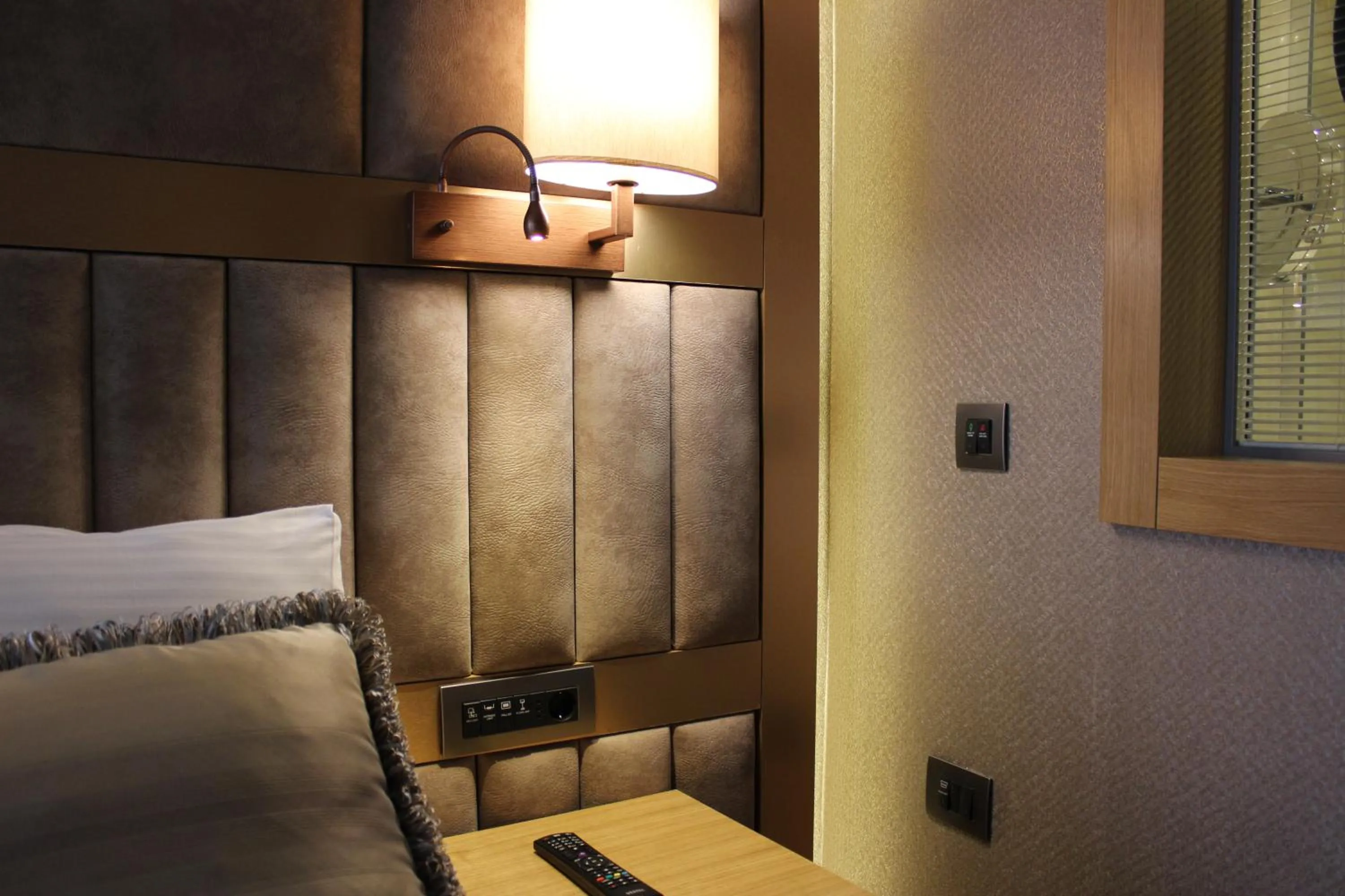 Decorative detail, Bed in Lale Hotel