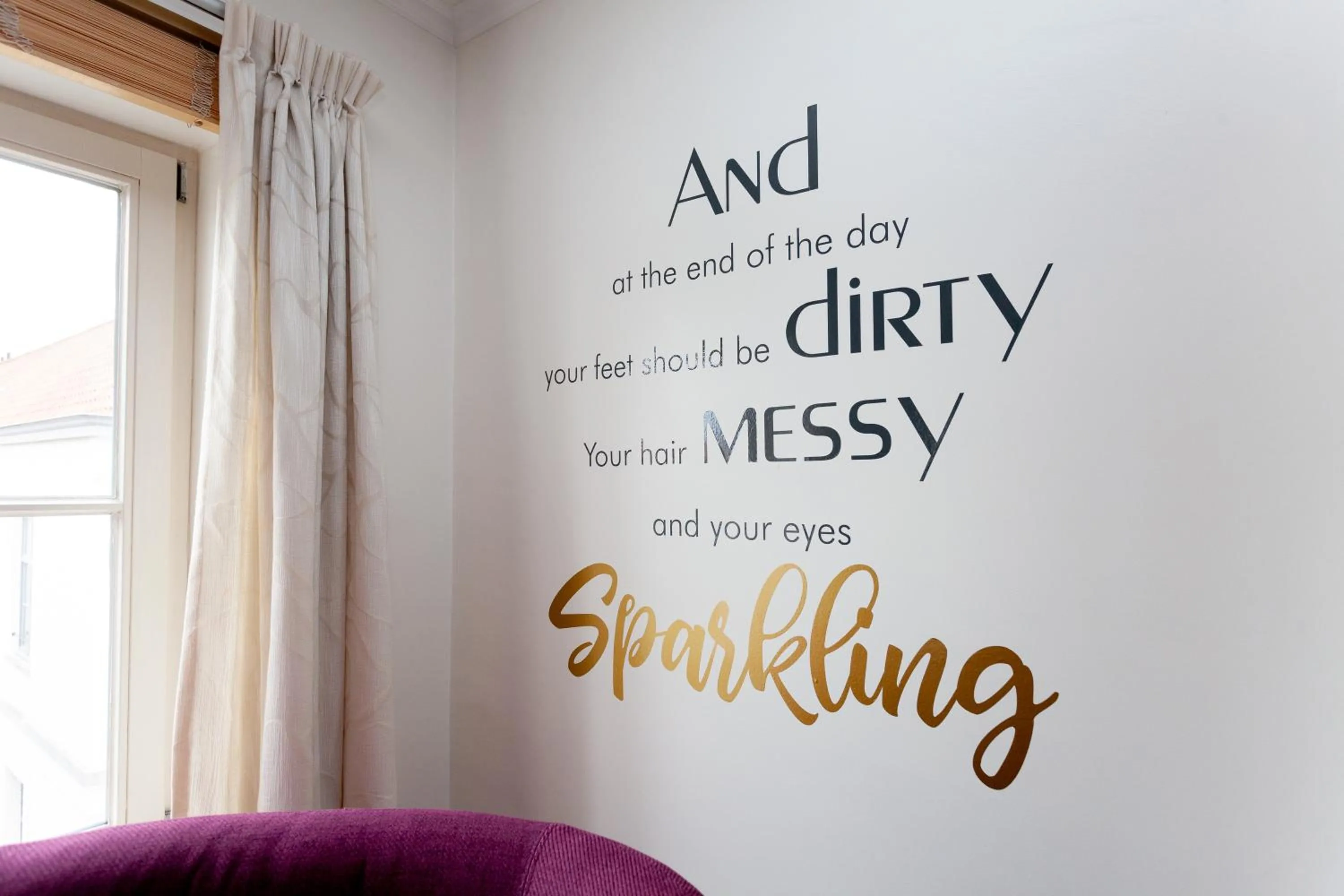 Decorative detail in Boutique B&B The Townhouse