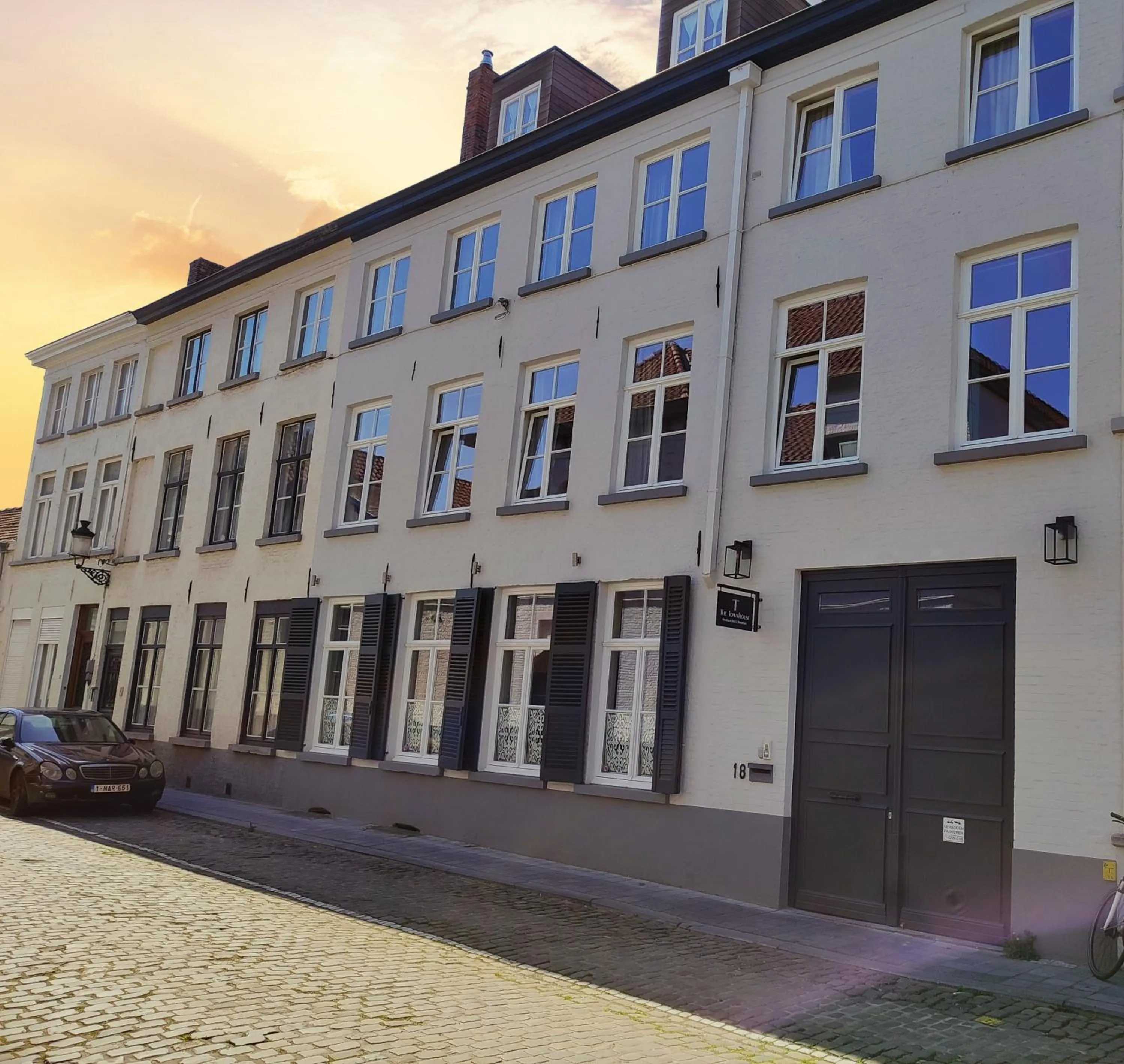 Property building in Boutique B&B The Townhouse