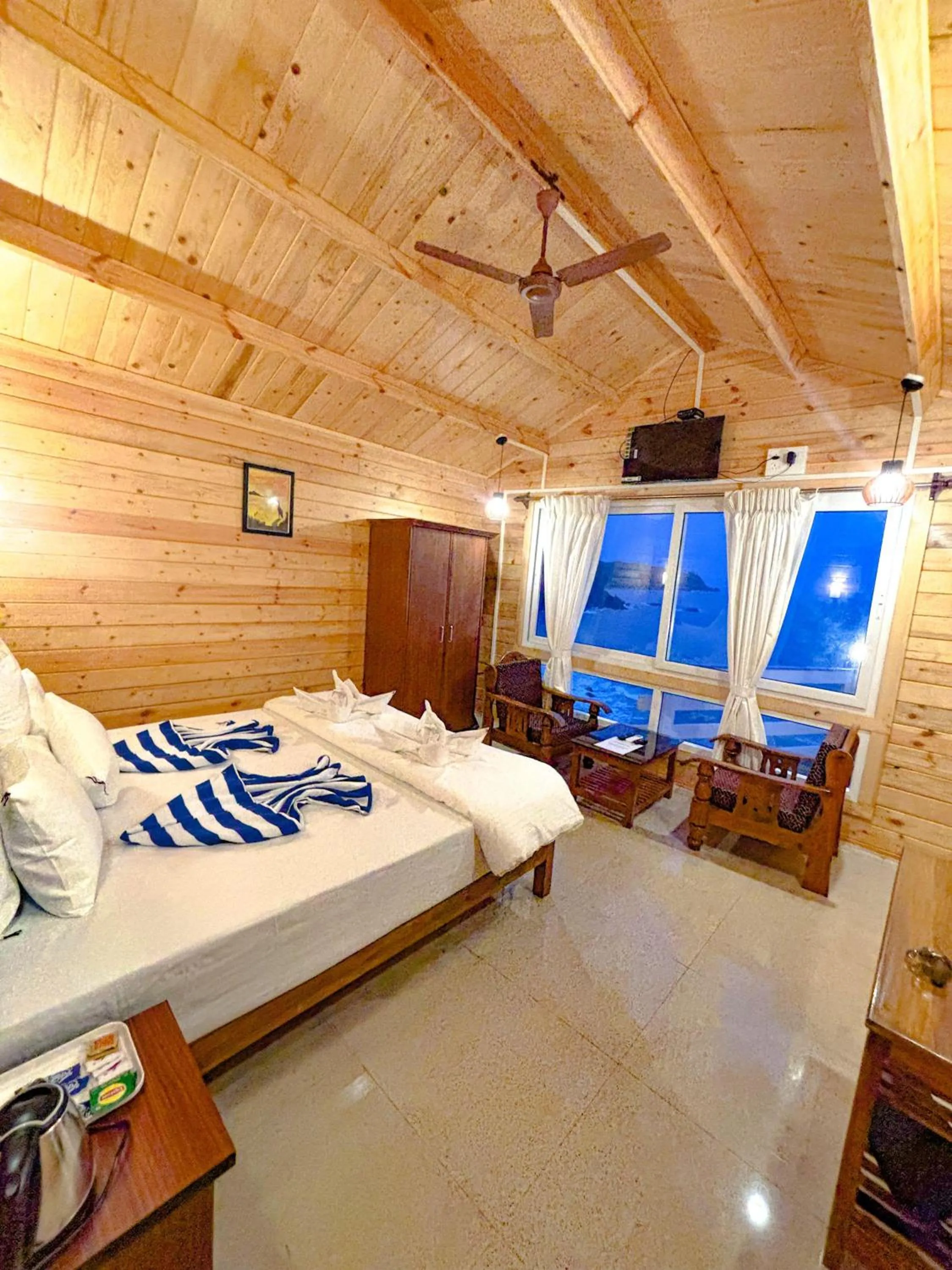Photo of the whole room, Bed in Red Crab Eco Resorts