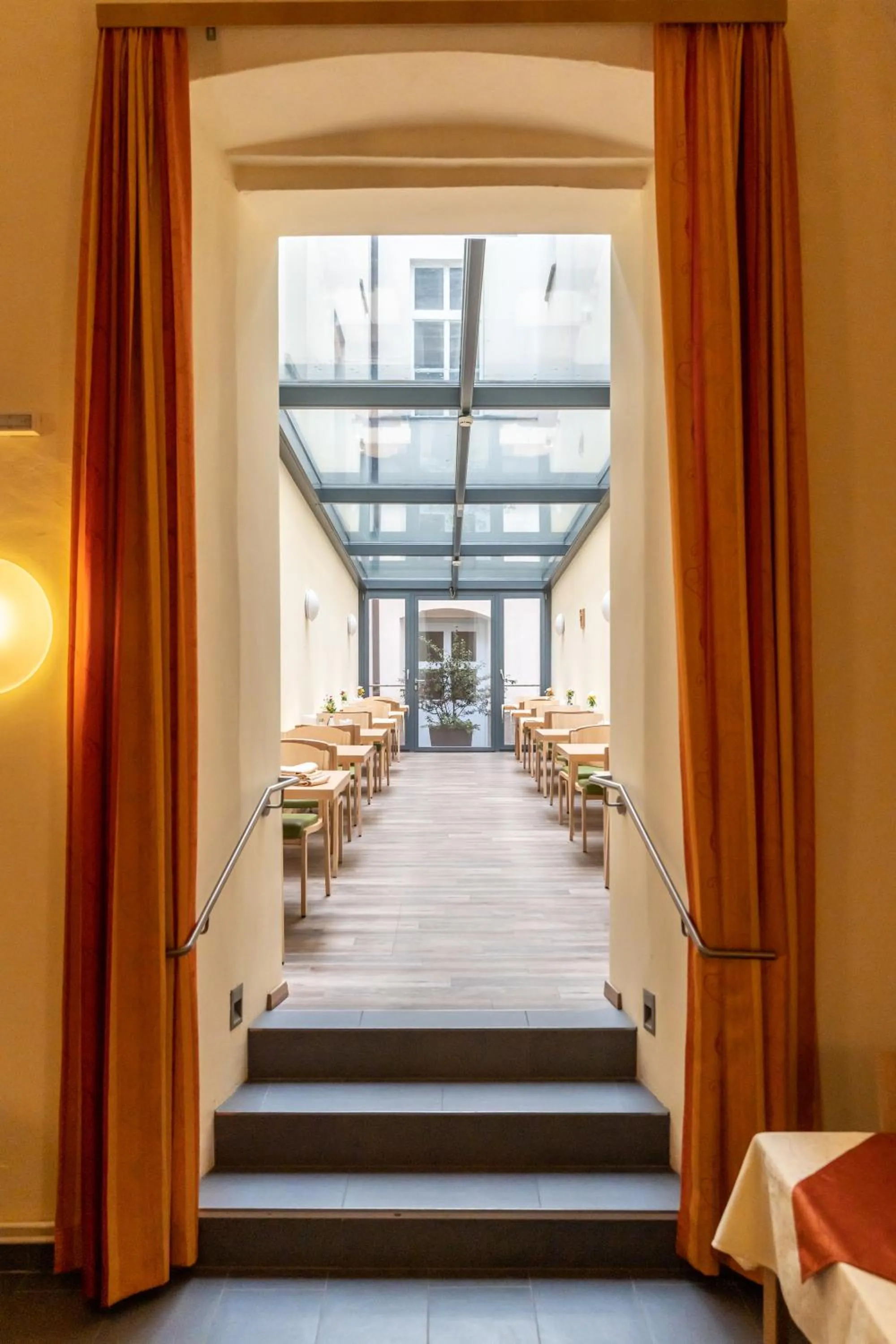 Breakfast in Gästehaus im Priesterseminar Salzburg