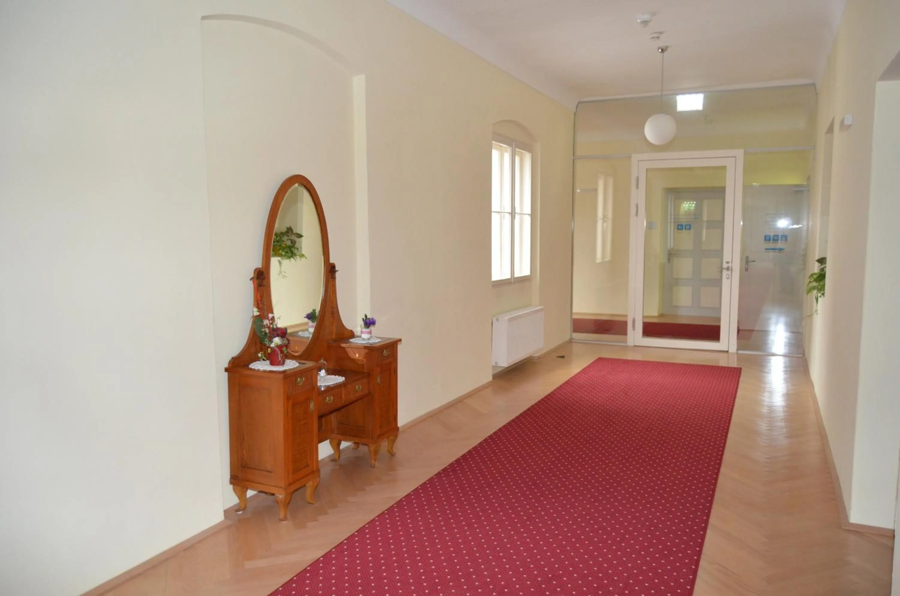 Decorative detail in Gästehaus im Priesterseminar Salzburg