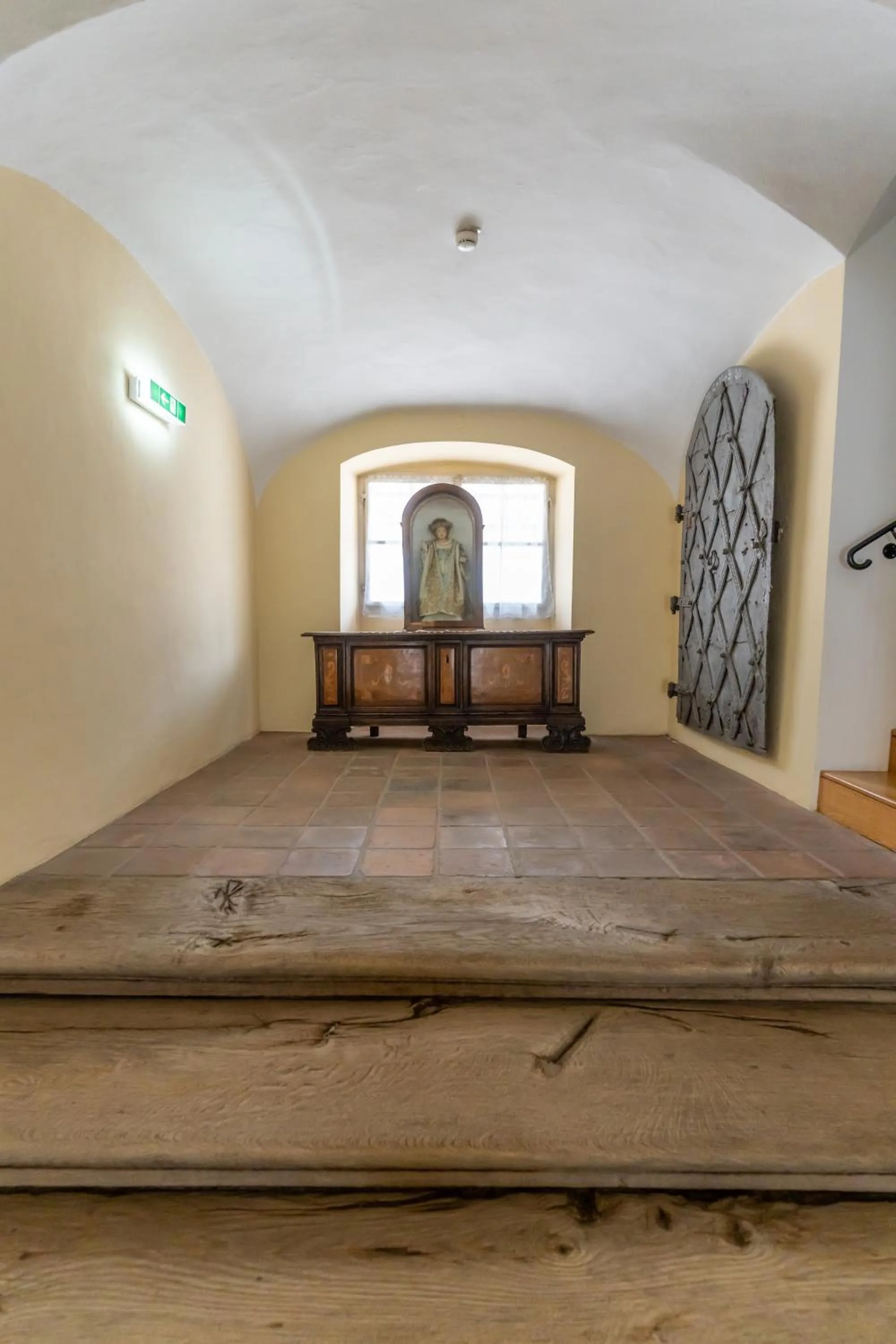 Bed in Gästehaus im Priesterseminar Salzburg