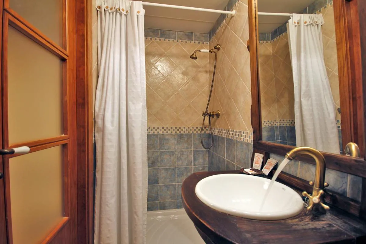 Bathroom in Apartamentos Santa Agueda