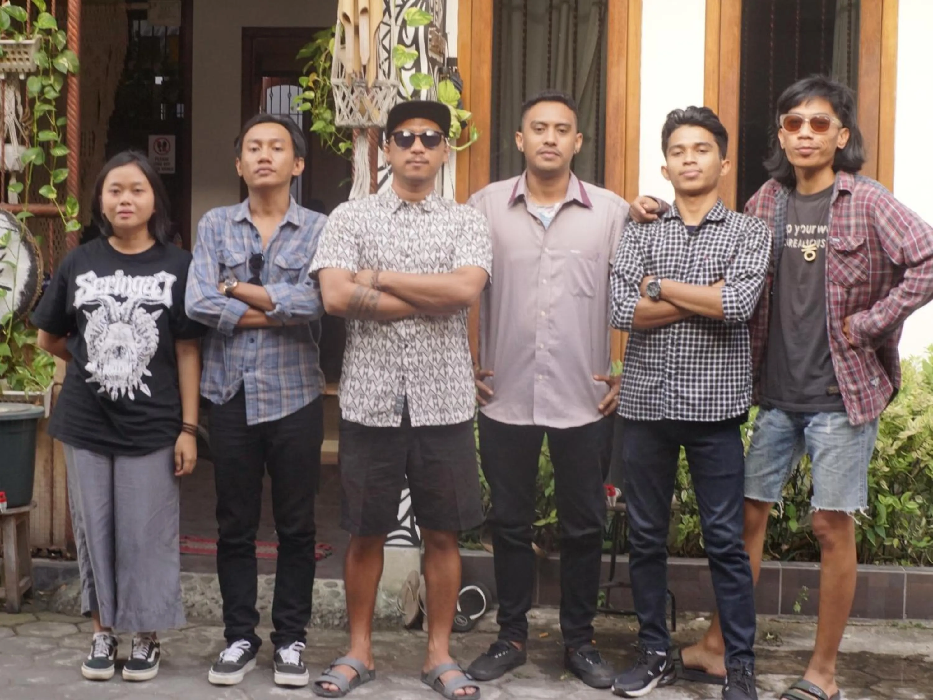 People in Oke Baik Hostel