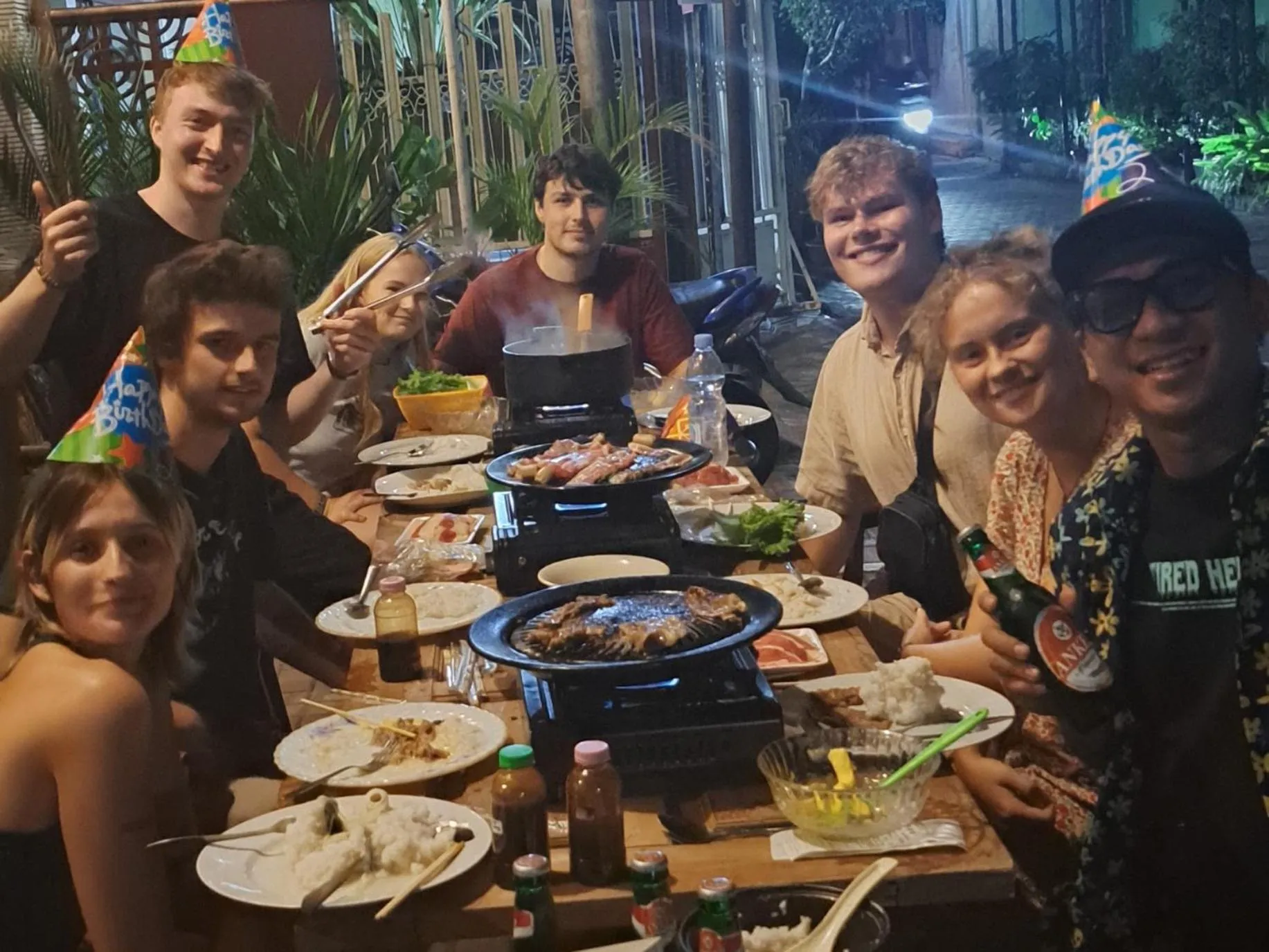 Night in Oke Baik Hostel