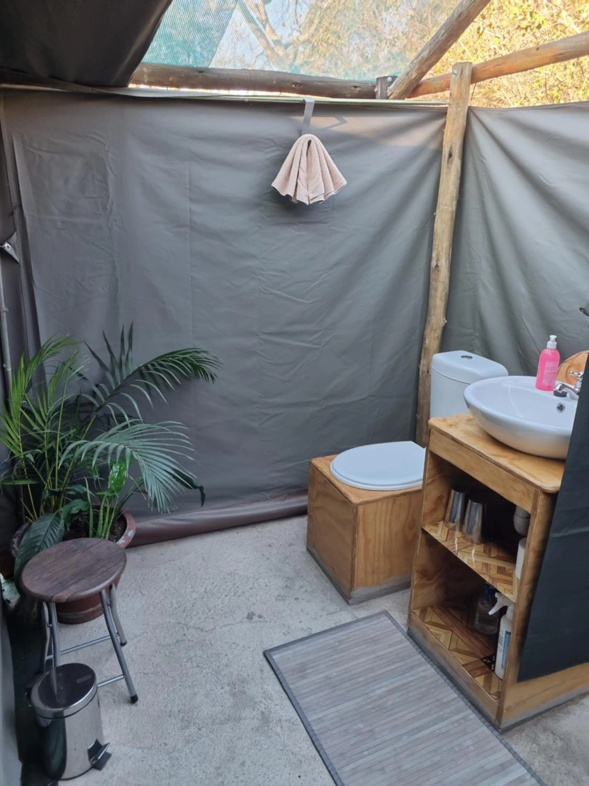 Bathroom in Doringpoort Lodge