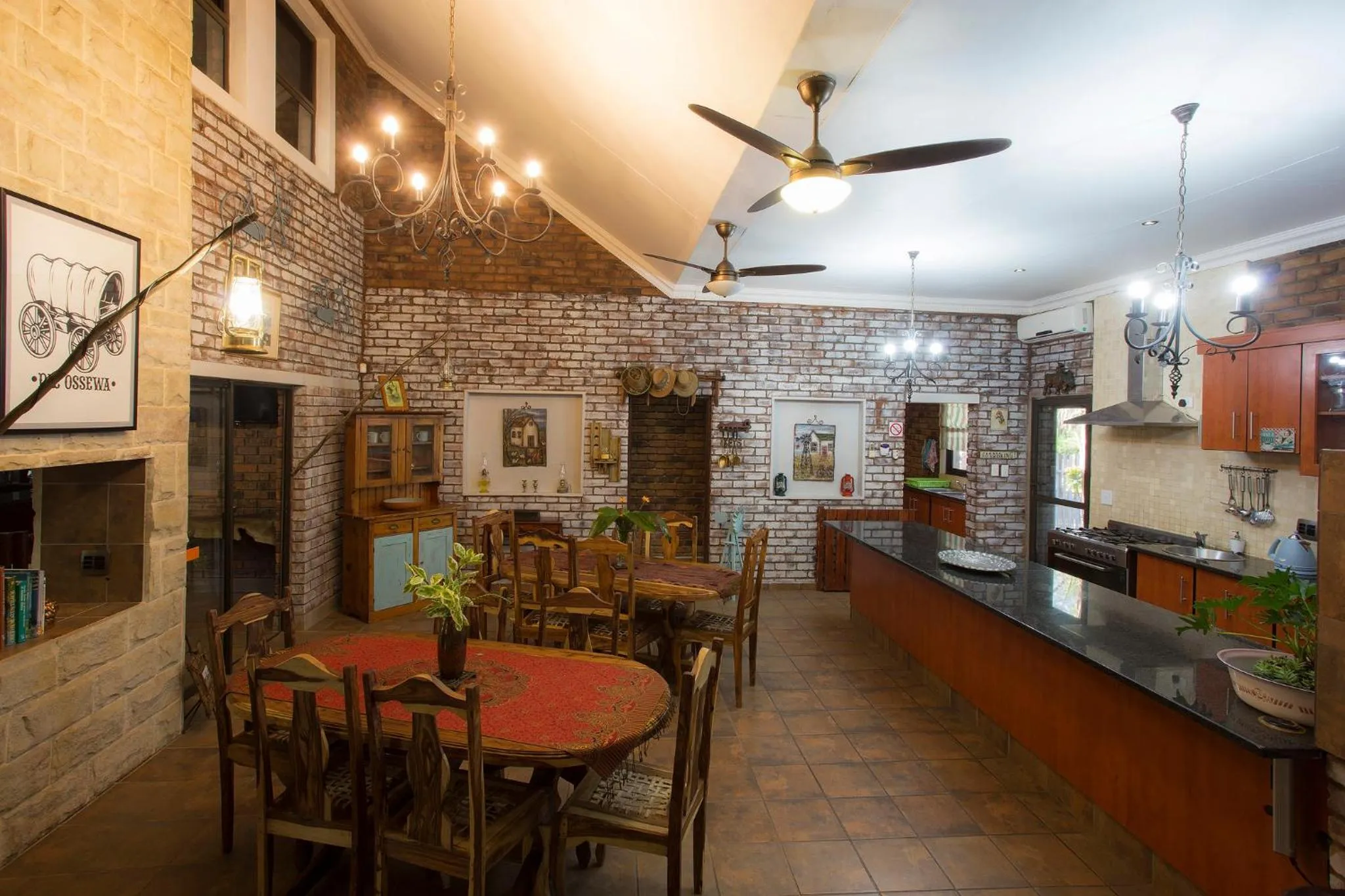 Restaurant/places to eat in Doringpoort Lodge