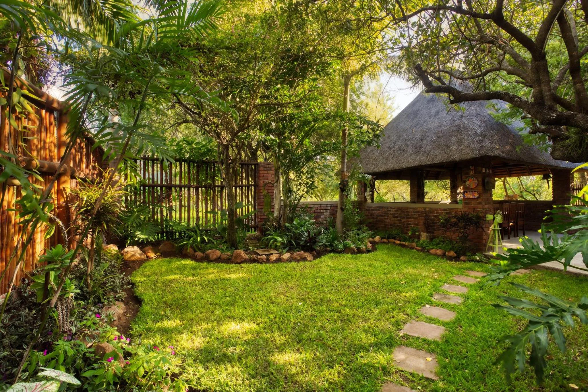 Garden in Doringpoort Lodge