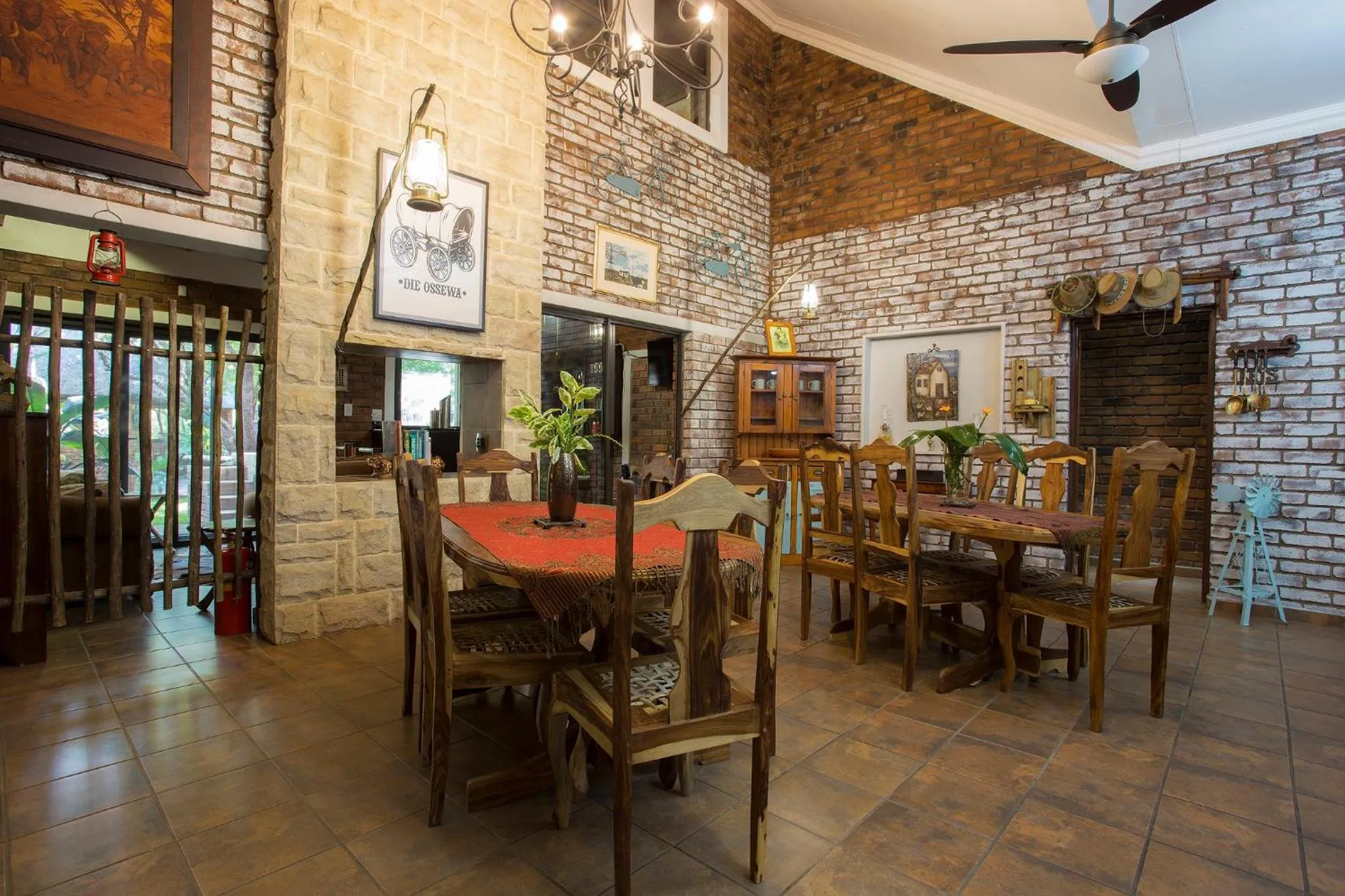 Restaurant/places to eat in Doringpoort Lodge
