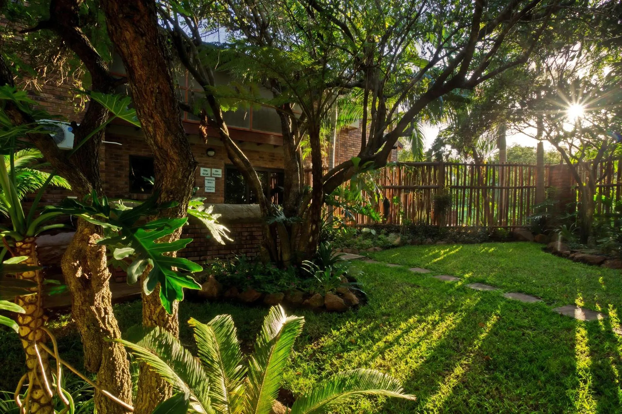 Garden in Doringpoort Lodge