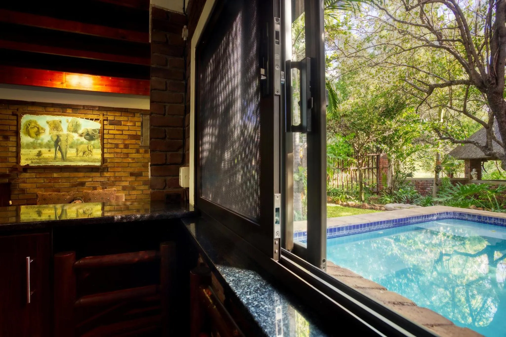 Swimming pool in Doringpoort Lodge