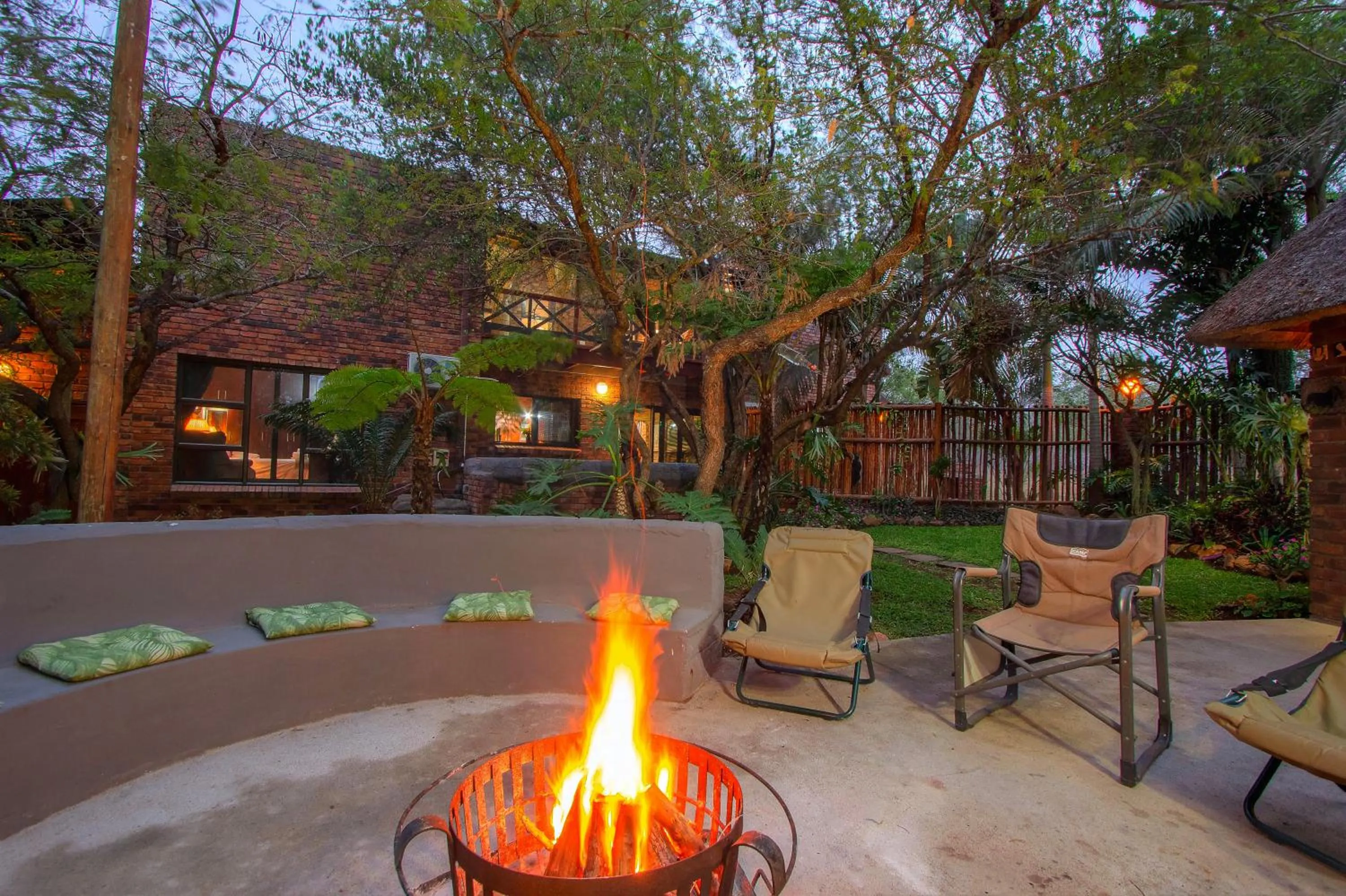 Patio in Doringpoort Lodge