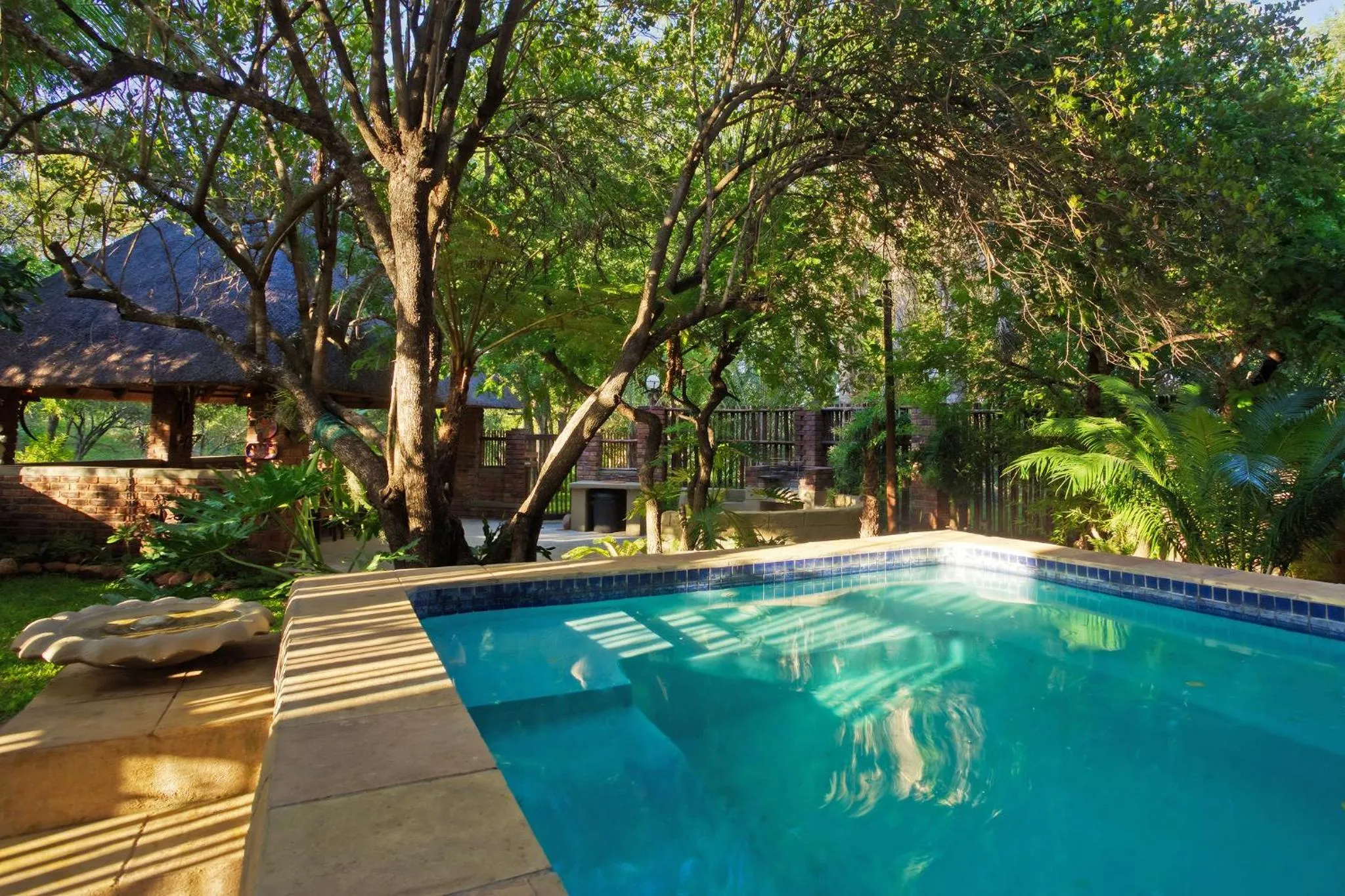 Swimming pool in Doringpoort Lodge