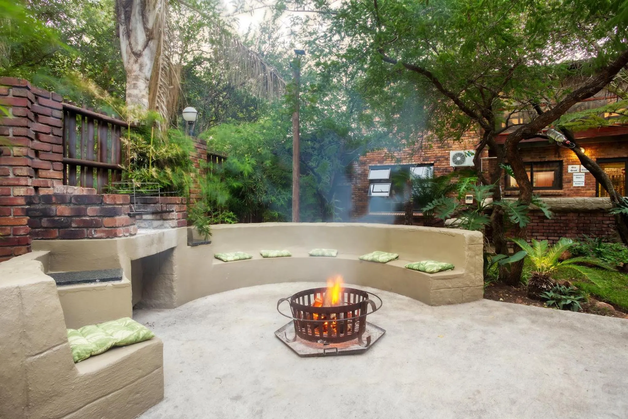 Garden in Doringpoort Lodge