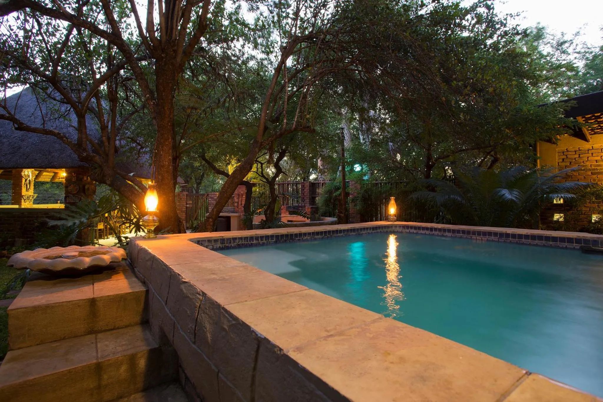 Swimming pool in Doringpoort Lodge