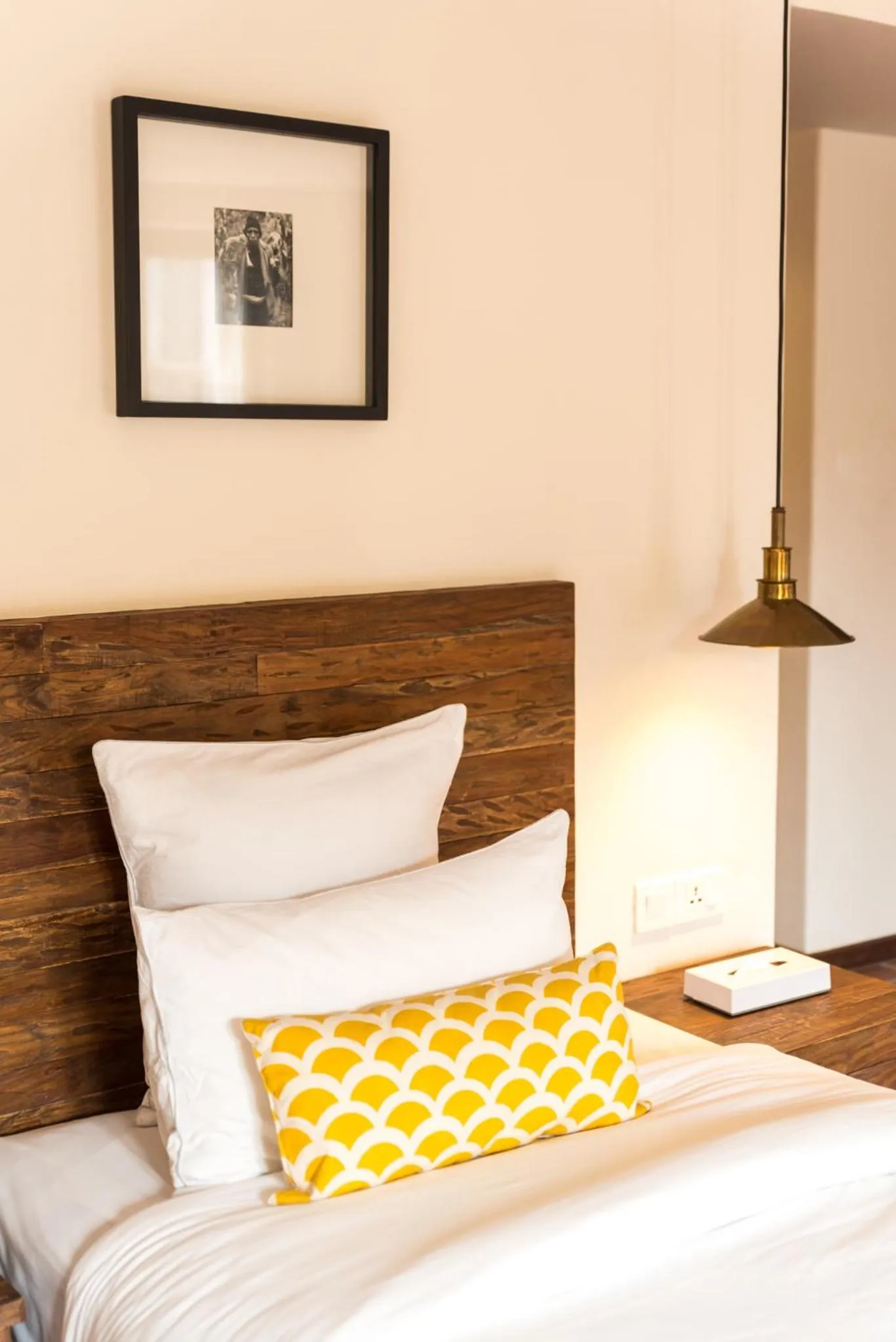 Bed in Hotel Roadhouse, Thamel, Kathmandu- Contemporary Boutique