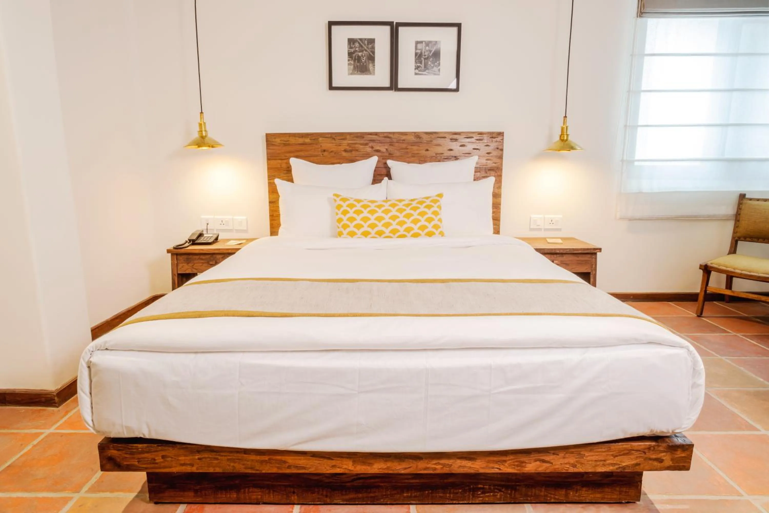 Bed in Hotel Roadhouse, Thamel, Kathmandu- Contemporary Boutique