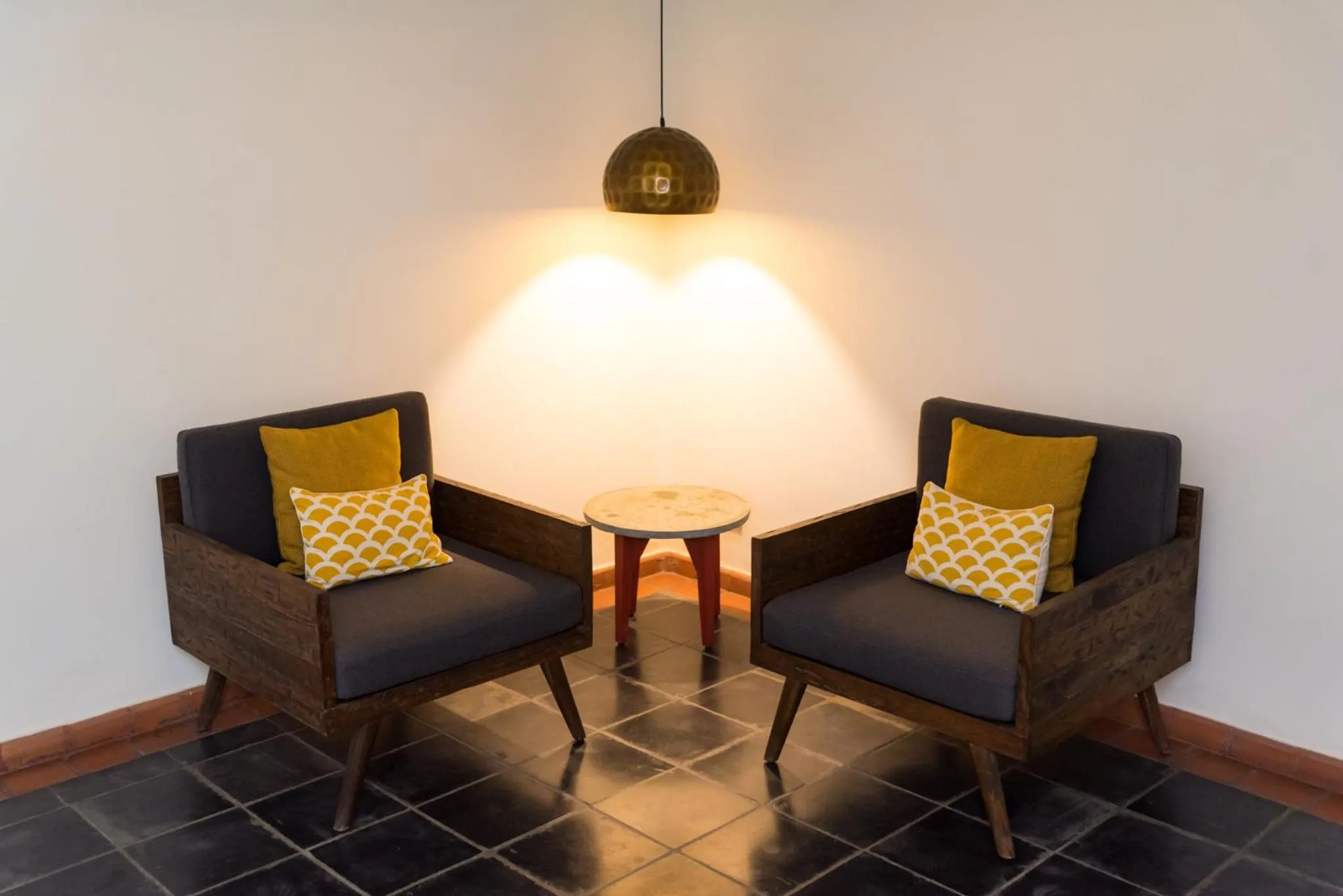 Seating area in Hotel Roadhouse, Thamel, Kathmandu- Contemporary Boutique