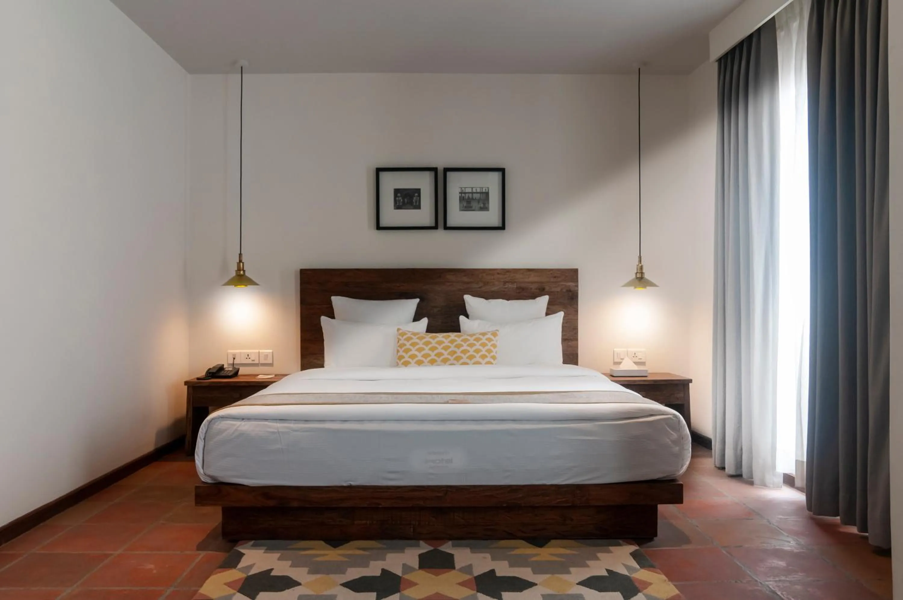 Bedroom, Bed in Hotel Roadhouse, Thamel, Kathmandu- Contemporary Boutique