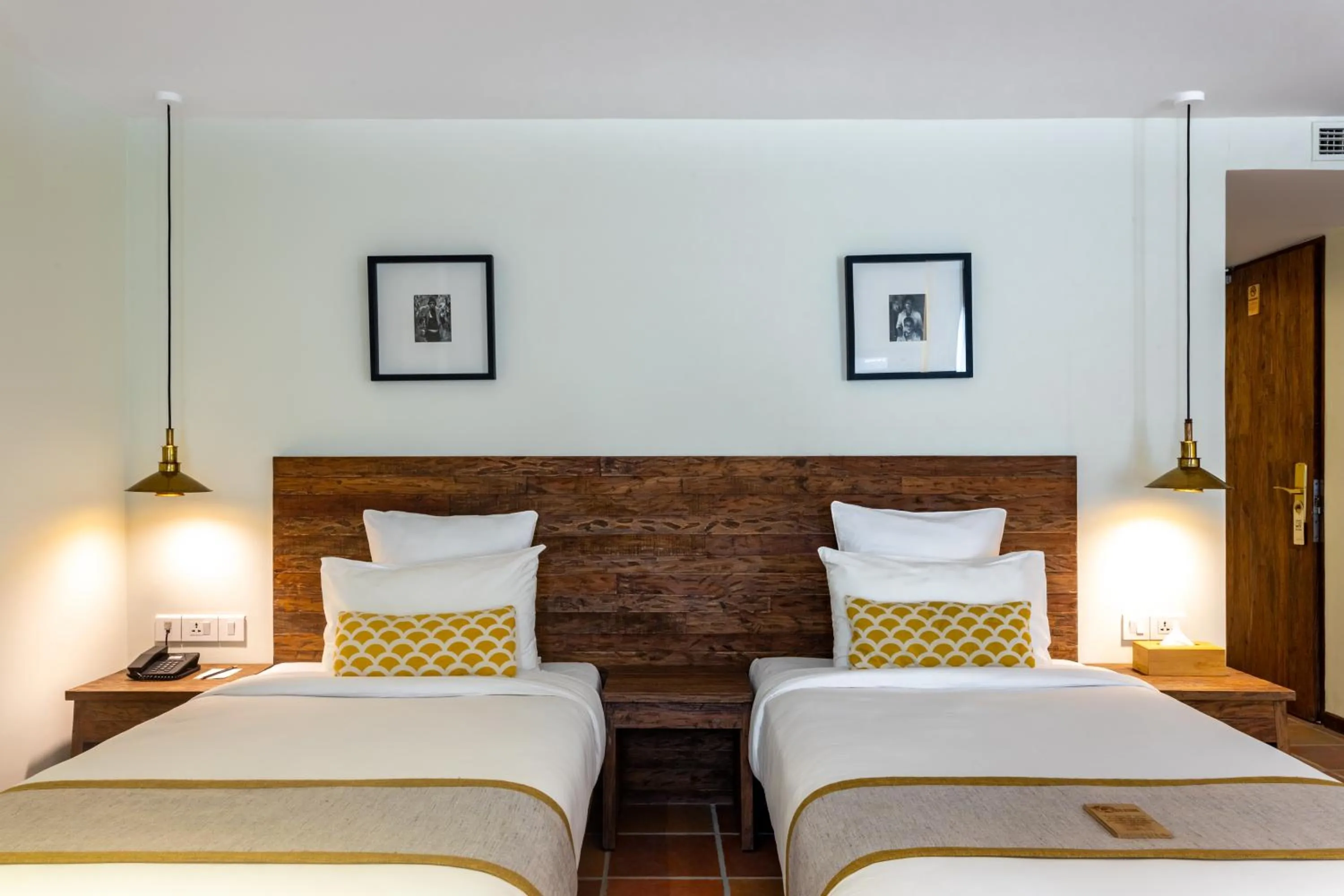 Bed in Hotel Roadhouse, Thamel, Kathmandu- Contemporary Boutique