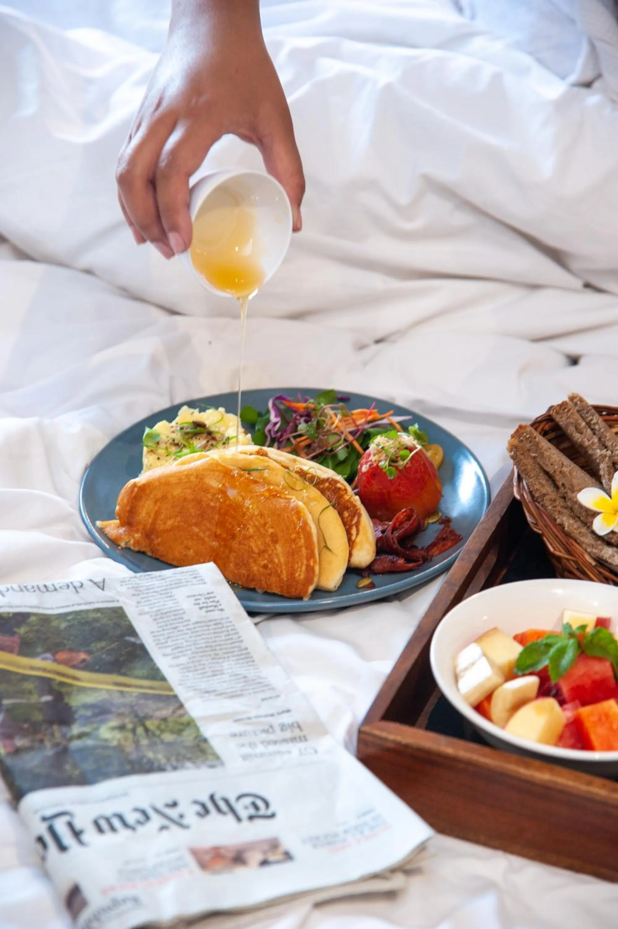 Breakfast in Hotel Roadhouse, Thamel, Kathmandu- Contemporary Boutique