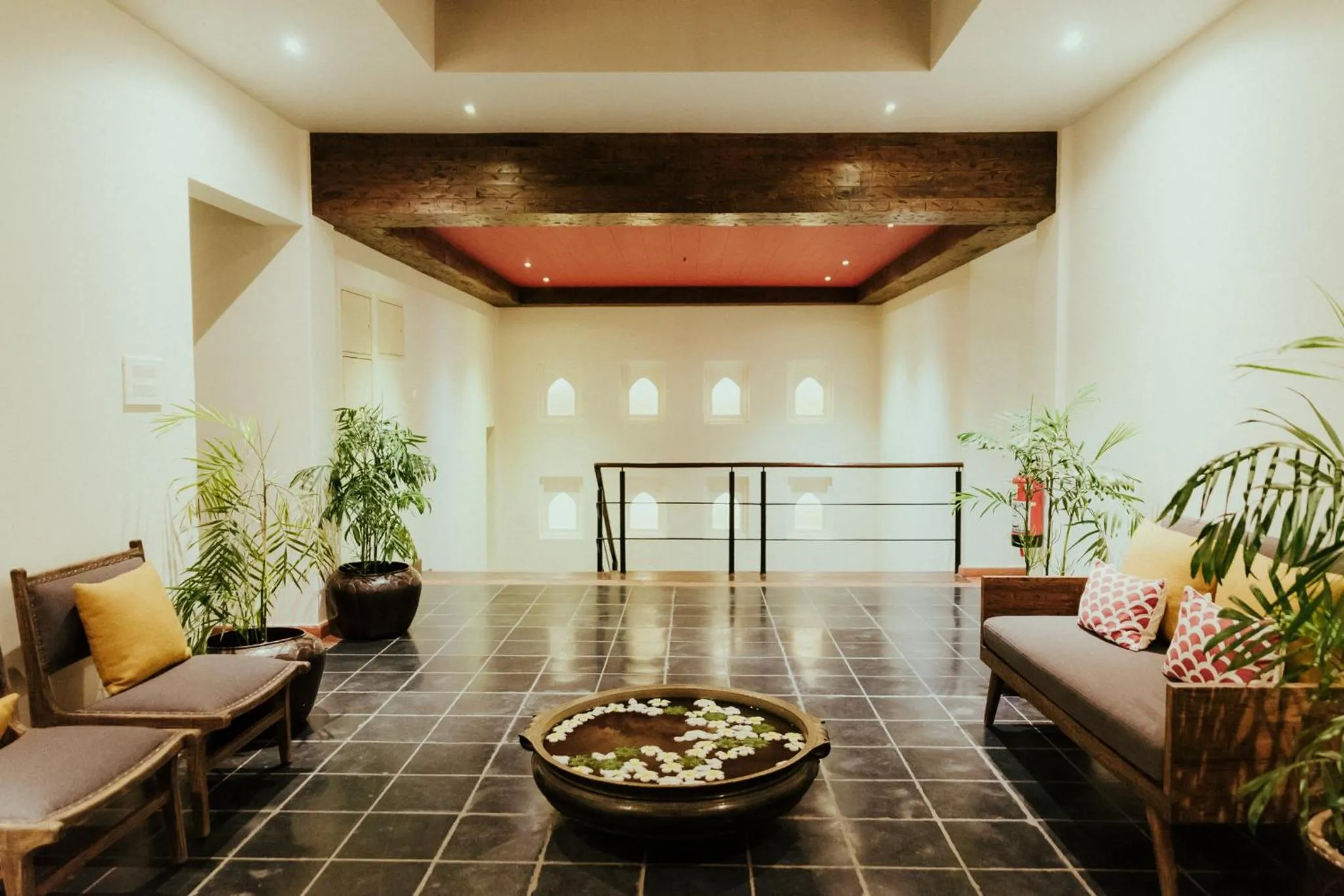 Seating area in Hotel Roadhouse, Thamel, Kathmandu- Contemporary Boutique