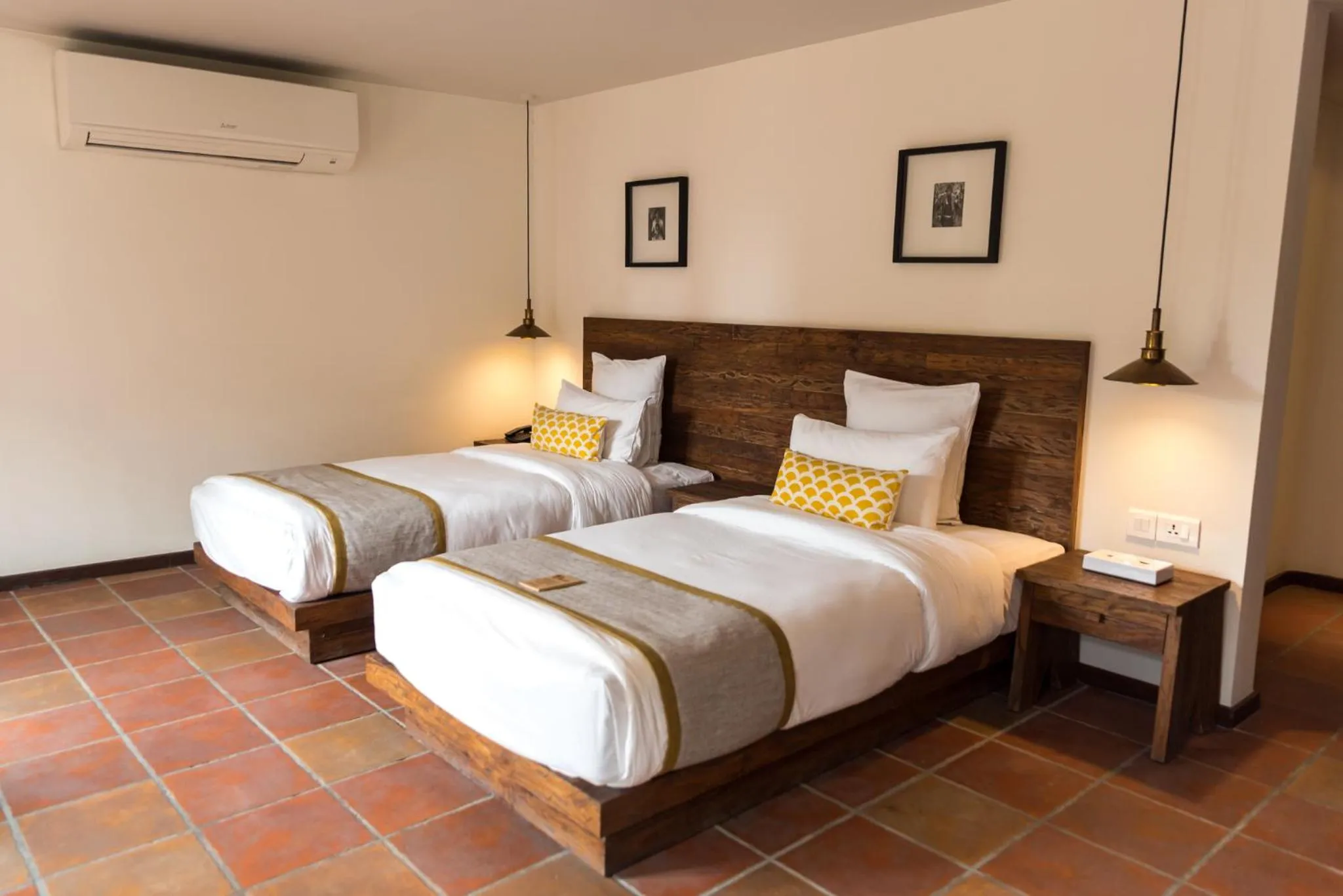 Bed in Hotel Roadhouse, Thamel, Kathmandu- Contemporary Boutique