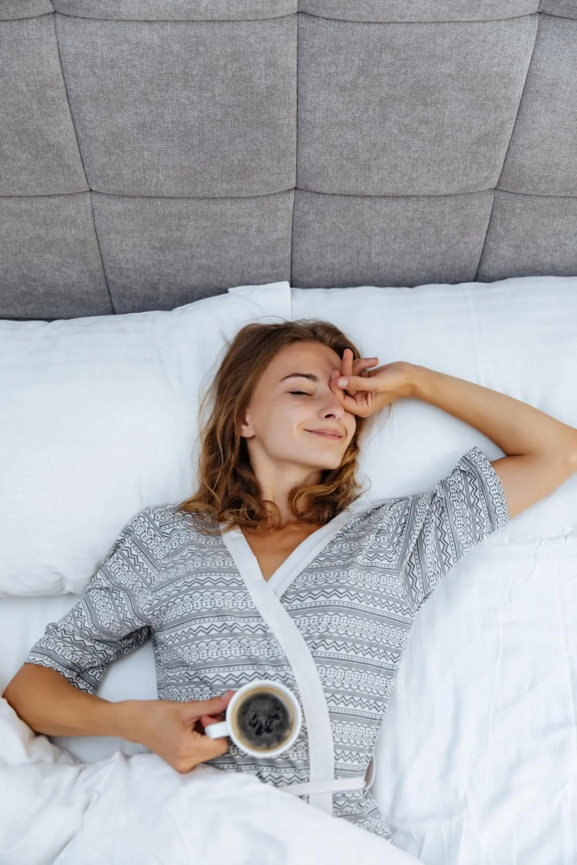 People, Bed in Art Deco Central Rooms