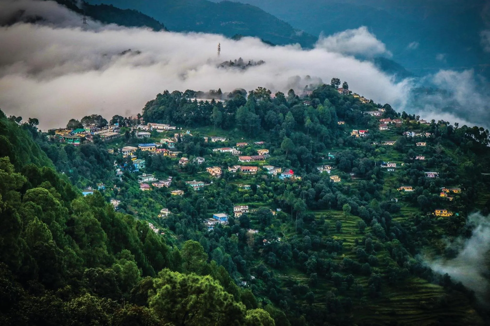 Natural landscape in Windsor Cottages