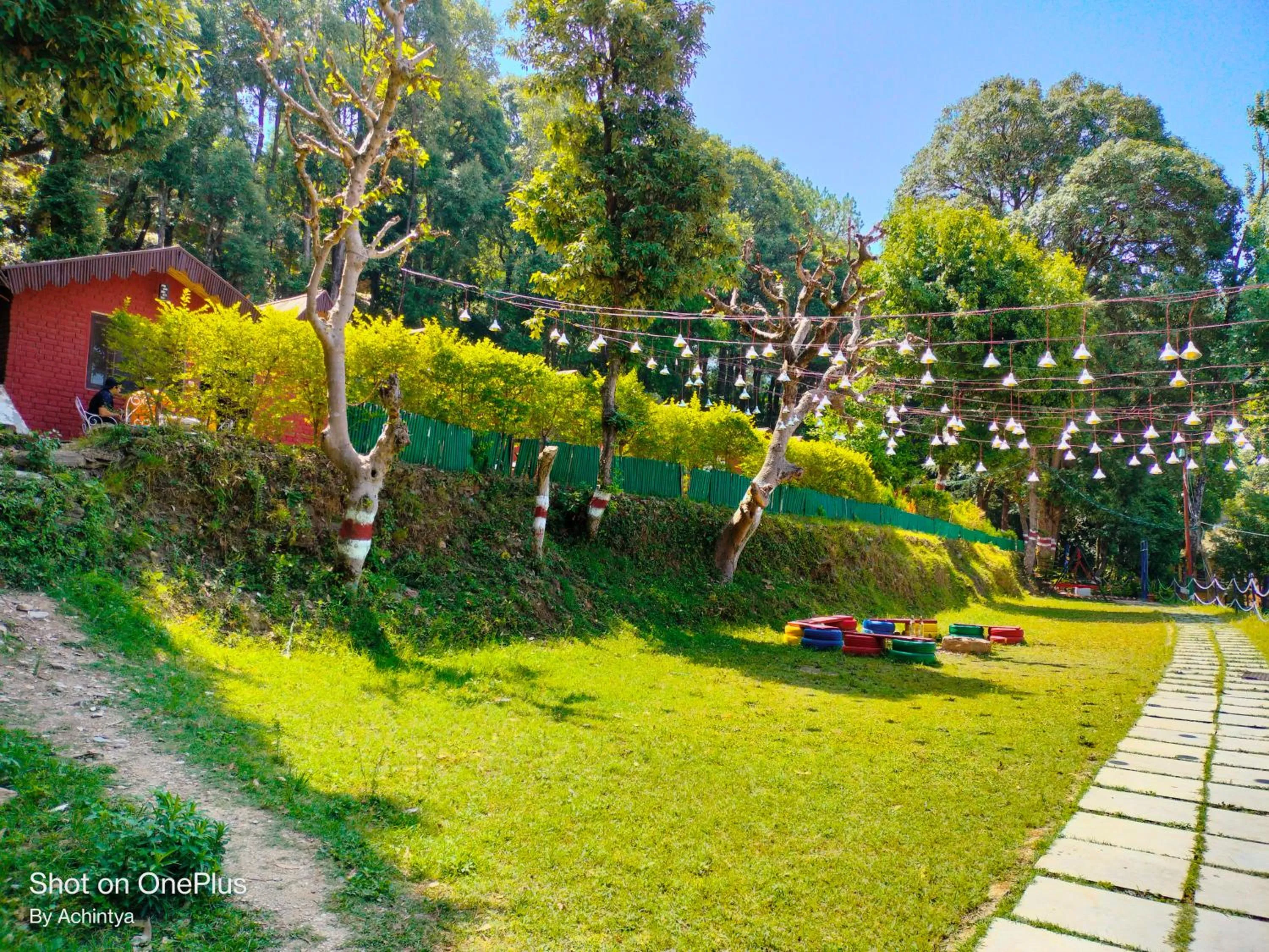 Seating area in Windsor Cottages