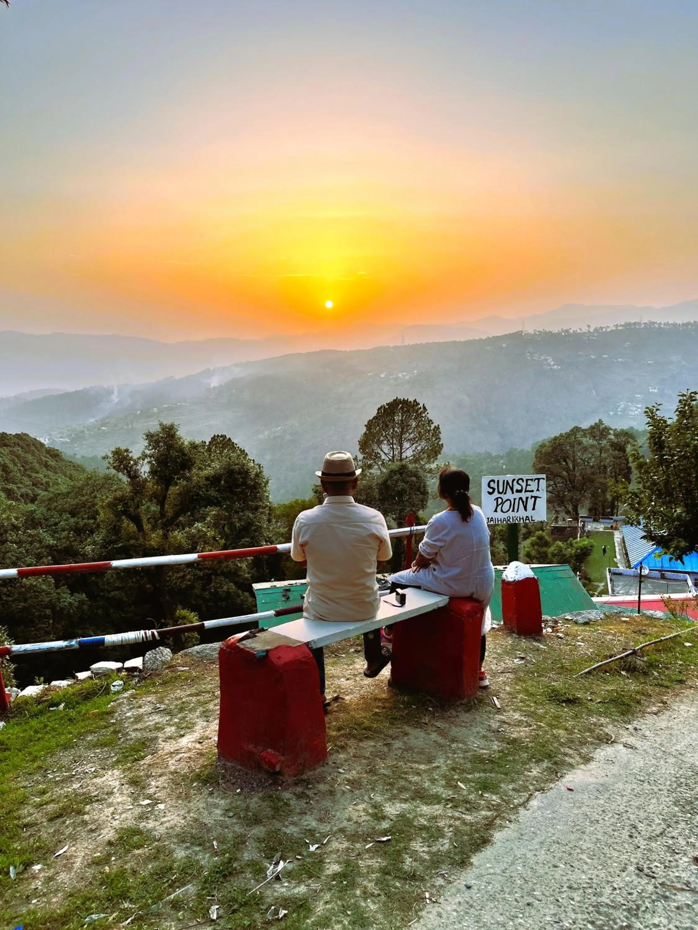 Sunset in Windsor Cottages