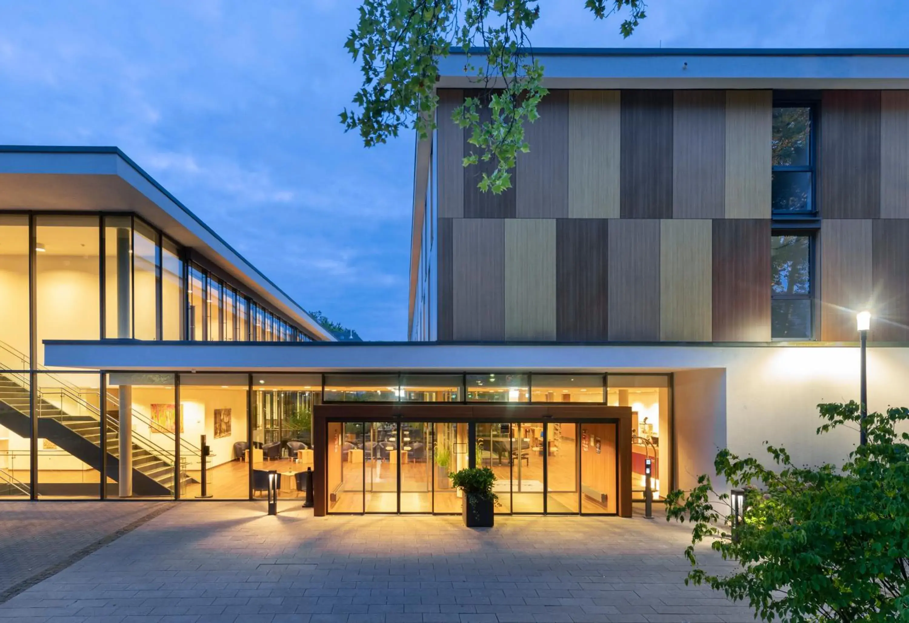 Property building in Hotel Franz Property building in Hotel Franz